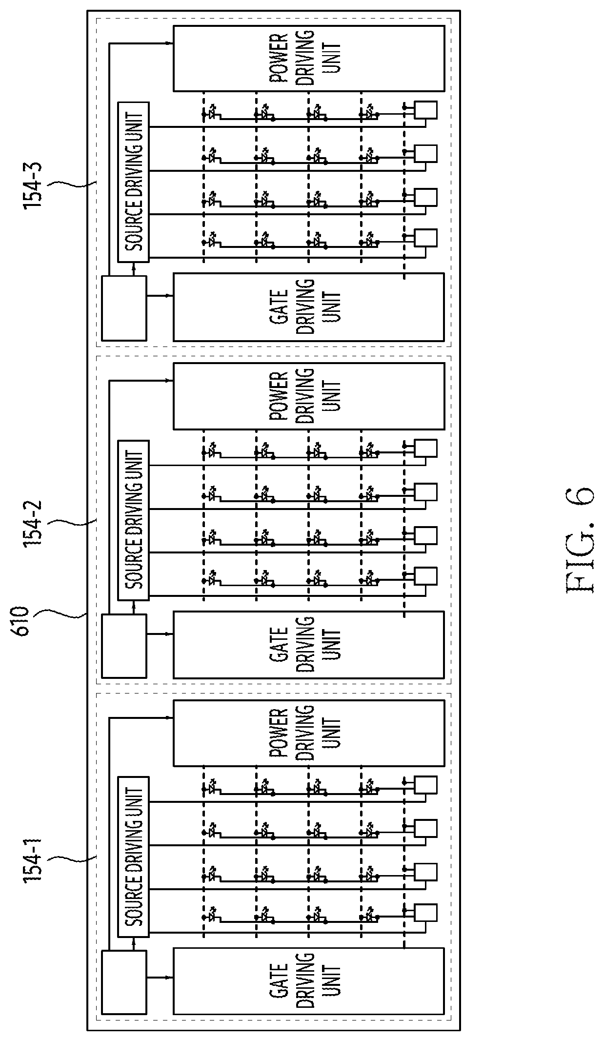 Patent US12100362 Figure 7 – Display device and method for controlling LEDs of backlight panel