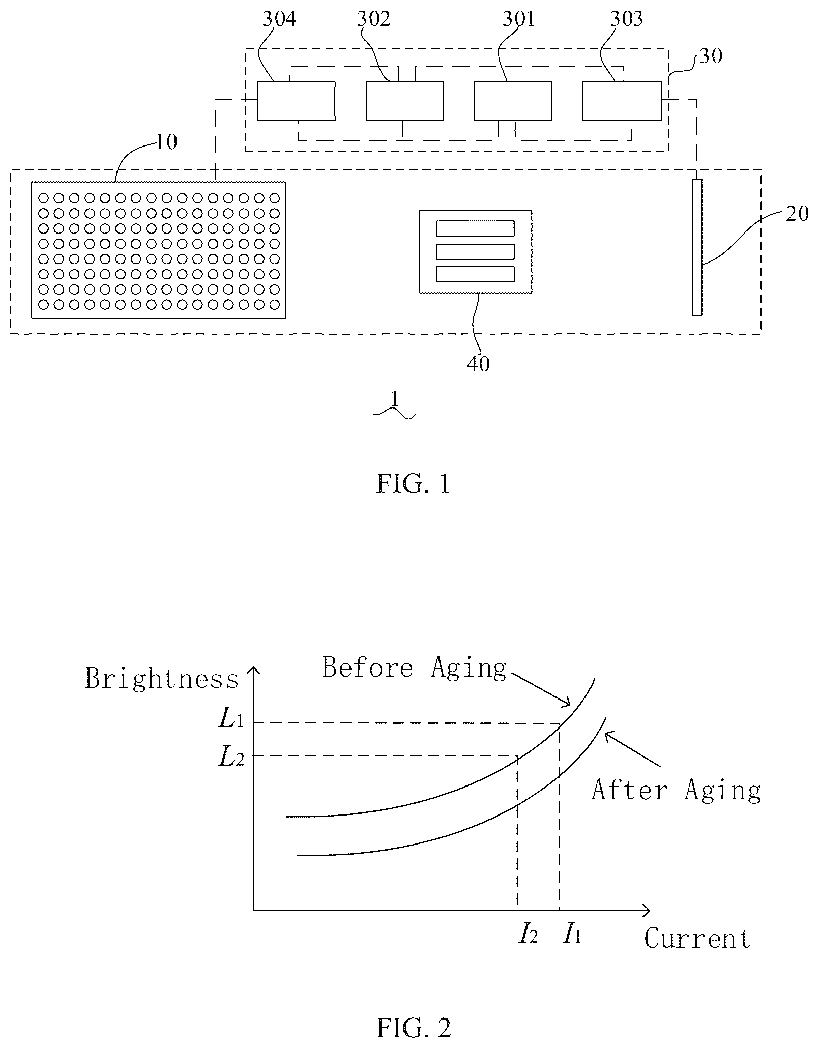 Patent US12100364 Figure 1 – Display system having original image be displayed without color difference