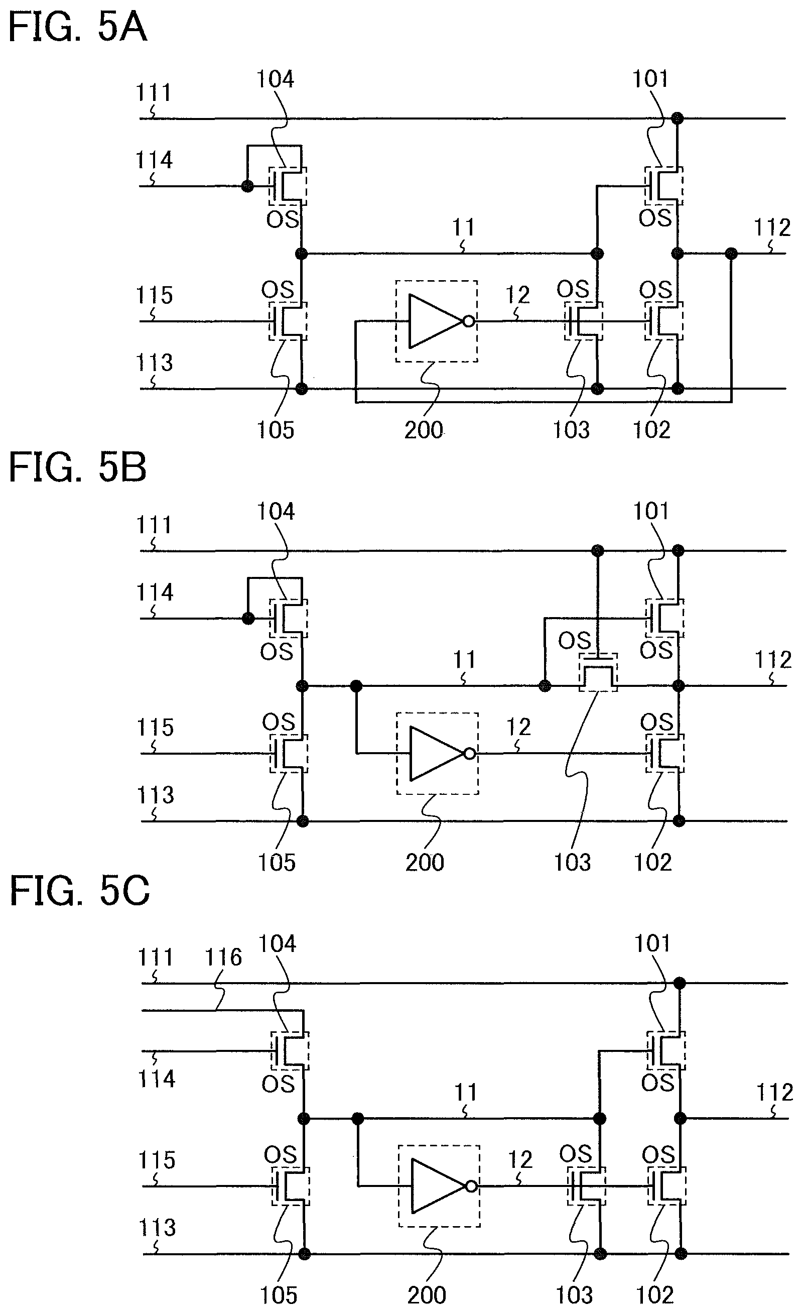 Patent US12100368 Figure 5 – Display device and electronic device