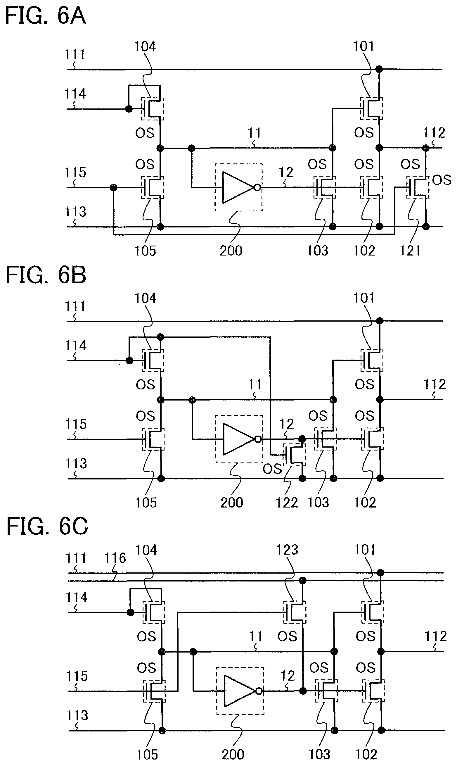 Patent US12100368 Figure 6 – Display device and electronic device