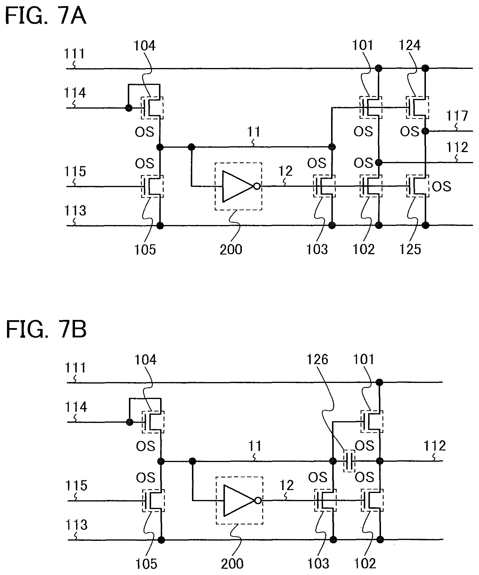 Patent US12100368 Figure 7 – Display device and electronic device