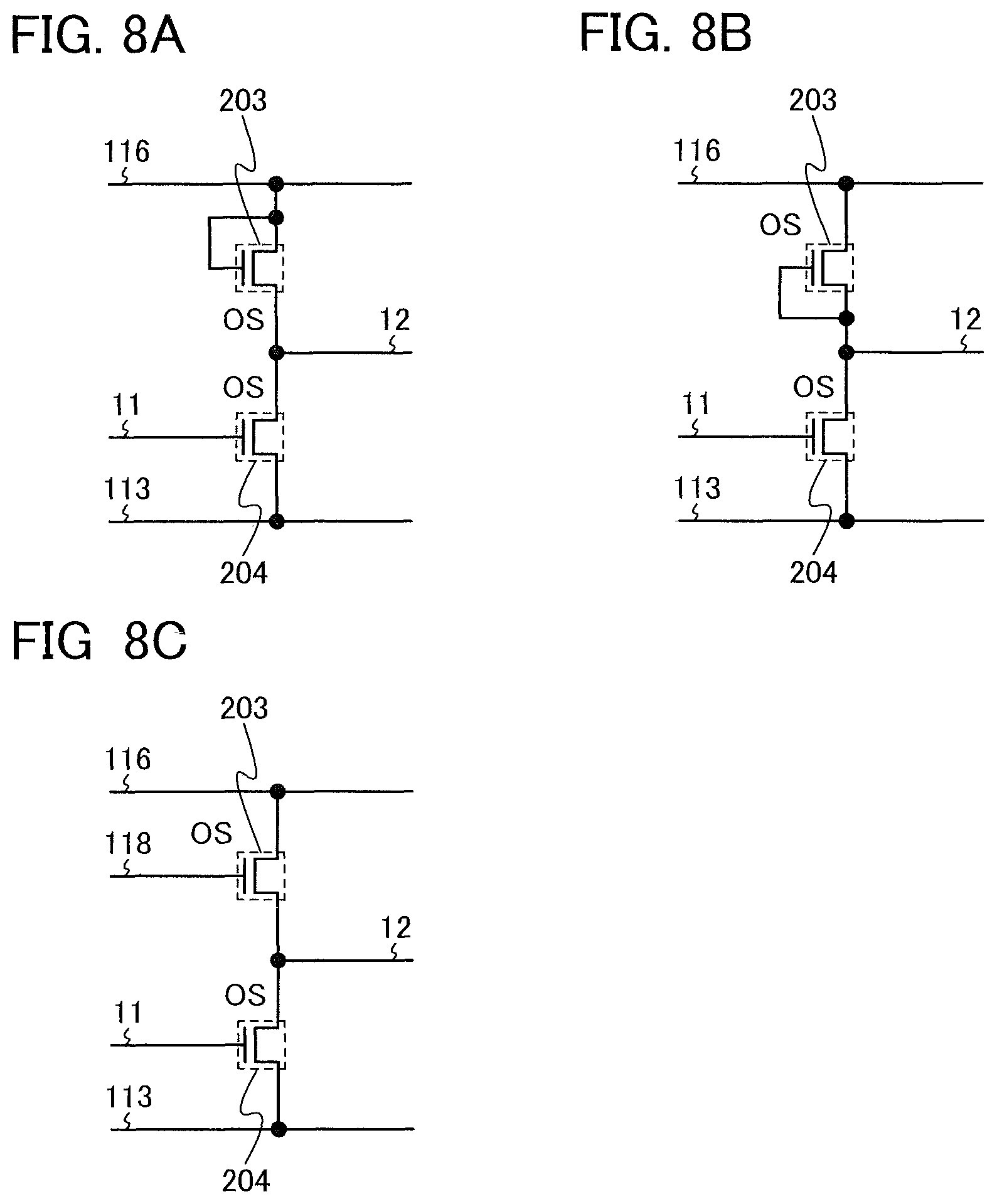 Patent US12100368 Figure 8 – Display device and electronic device