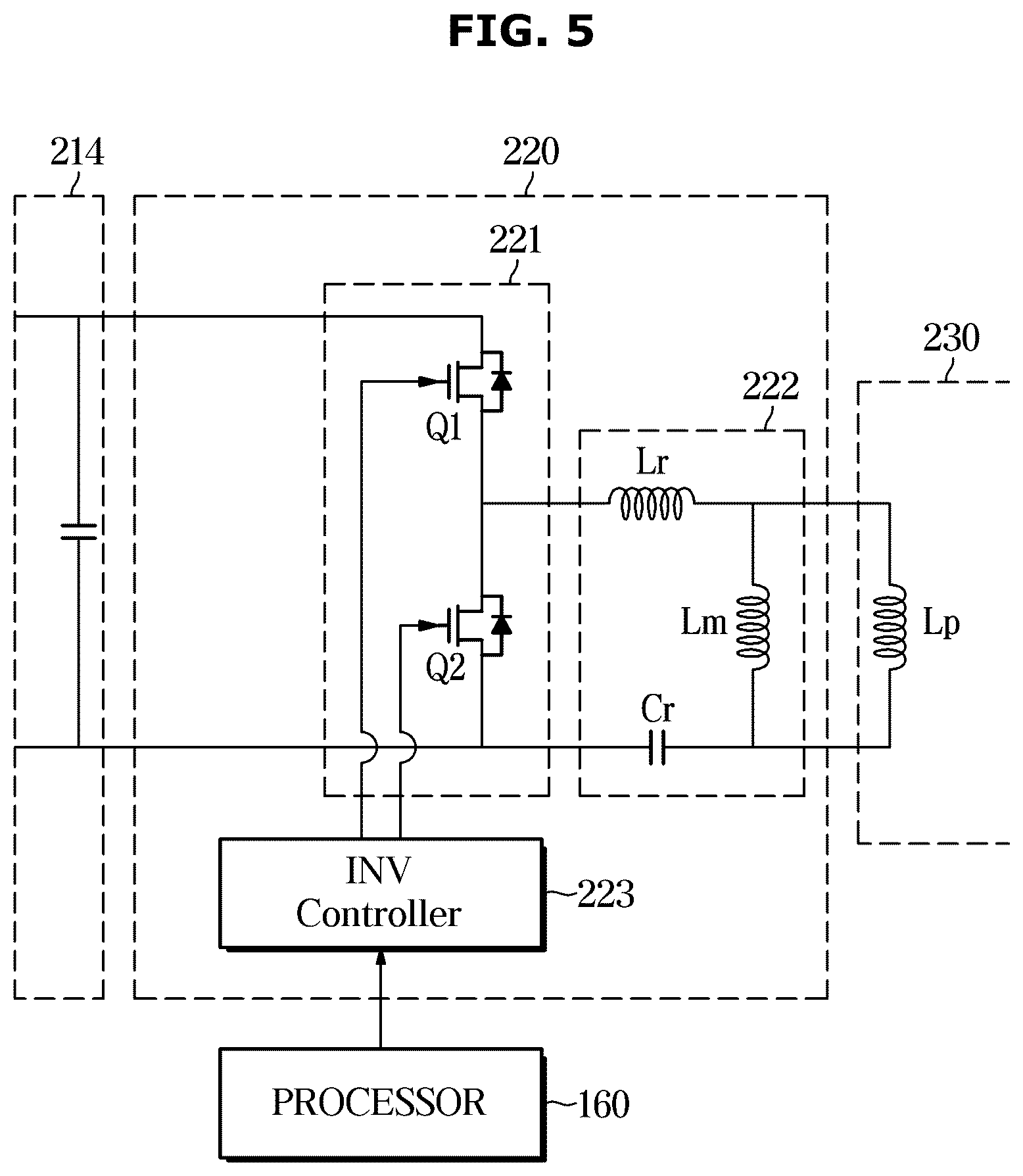 Patent US12100370 Figure 5 – Display apparatus and power supply thereof