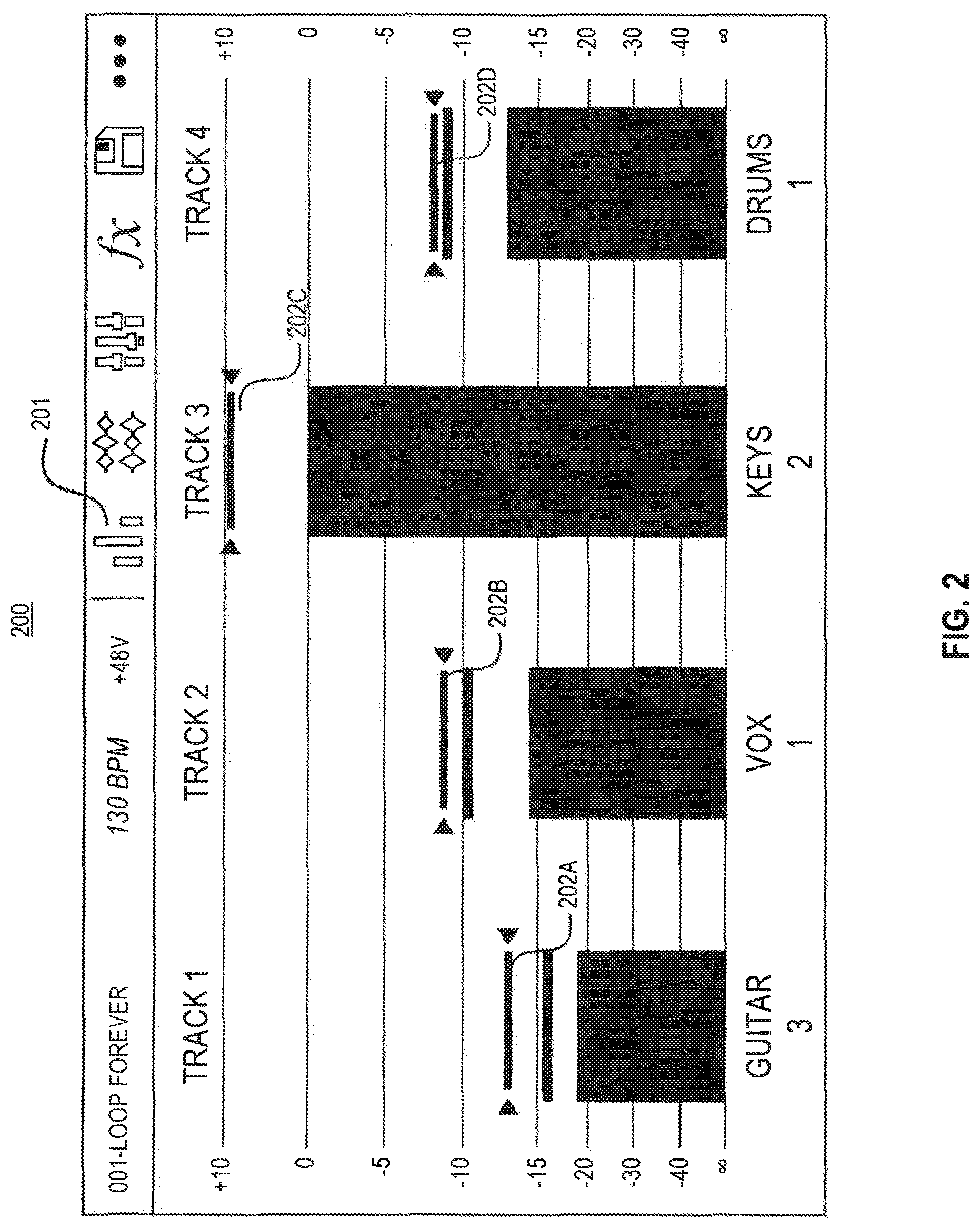 Patent US12100375 Figure 3 – Apparatus and methods for generating music