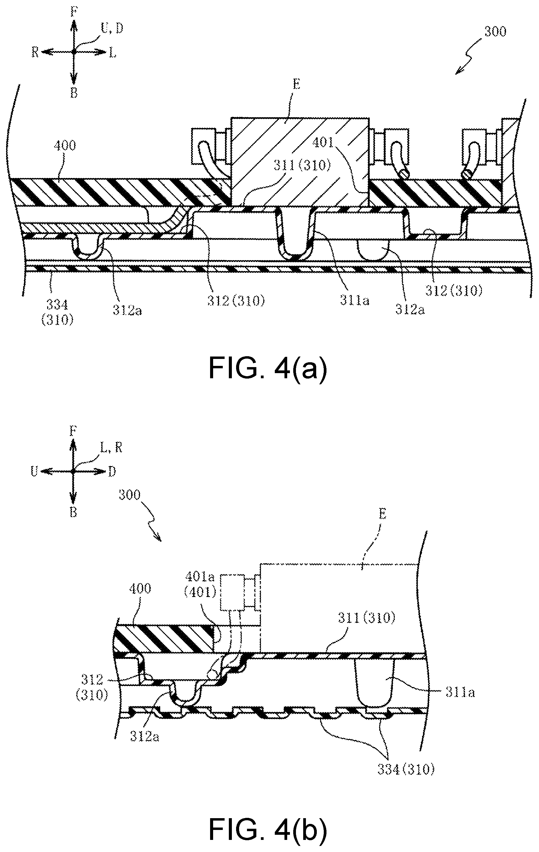 Patent US12100377 Figure 4 – Pedal board and method of attaching effector to pedal board