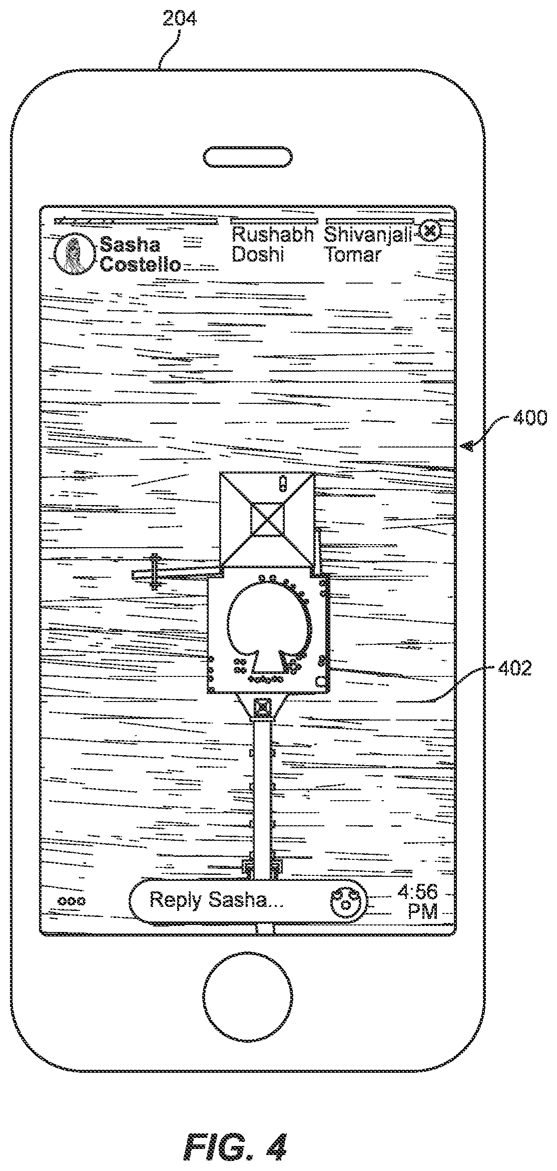 Patent US12100397 Figure 4 – Systems and methods for screenless computerized social-media access