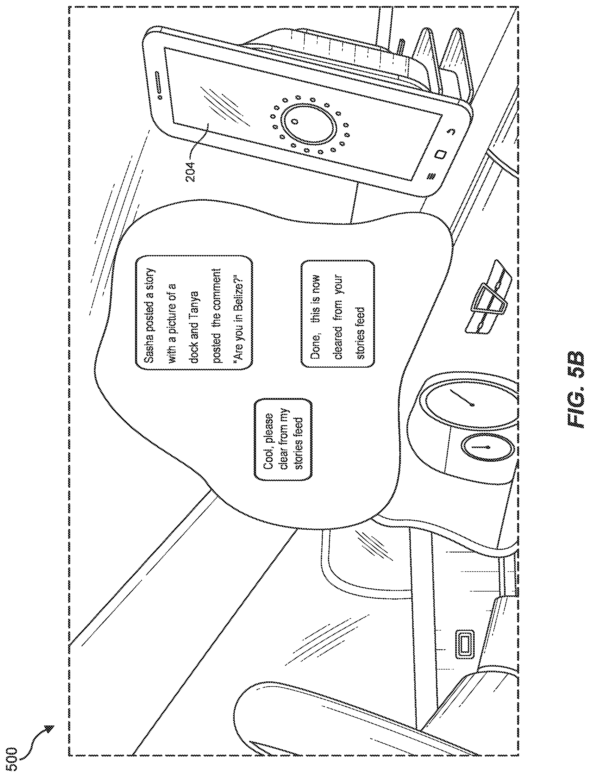 Patent US12100397 Figure 6 – Systems and methods for screenless computerized social-media access
