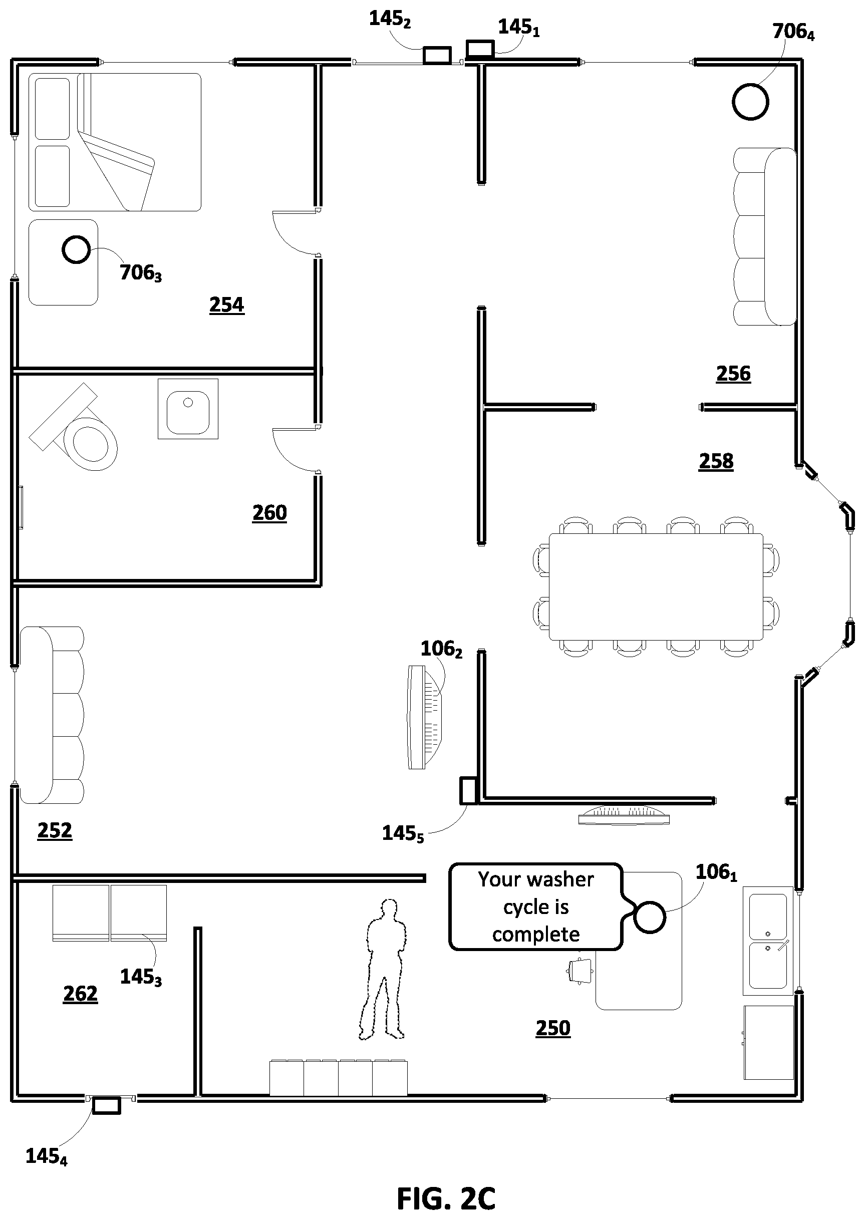 Patent US12100398 Figure 7 – Generating IoT-based notification(s) and provisioning of command(s) to cause automatic rendering of the IoT-based notification(s) by automated assistant client(s) of client device(s)