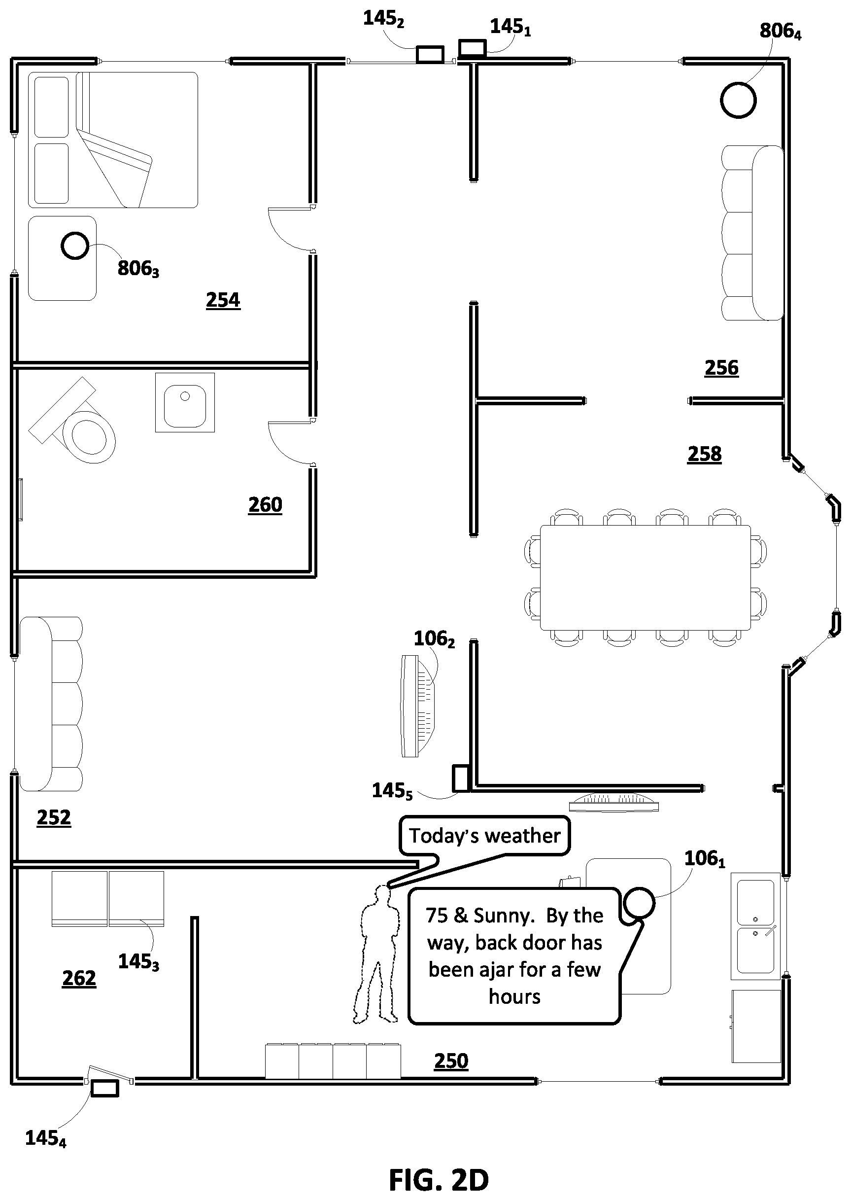 Patent US12100398 Figure 8 – Generating IoT-based notification(s) and provisioning of command(s) to cause automatic rendering of the IoT-based notification(s) by automated assistant client(s) of client device(s)