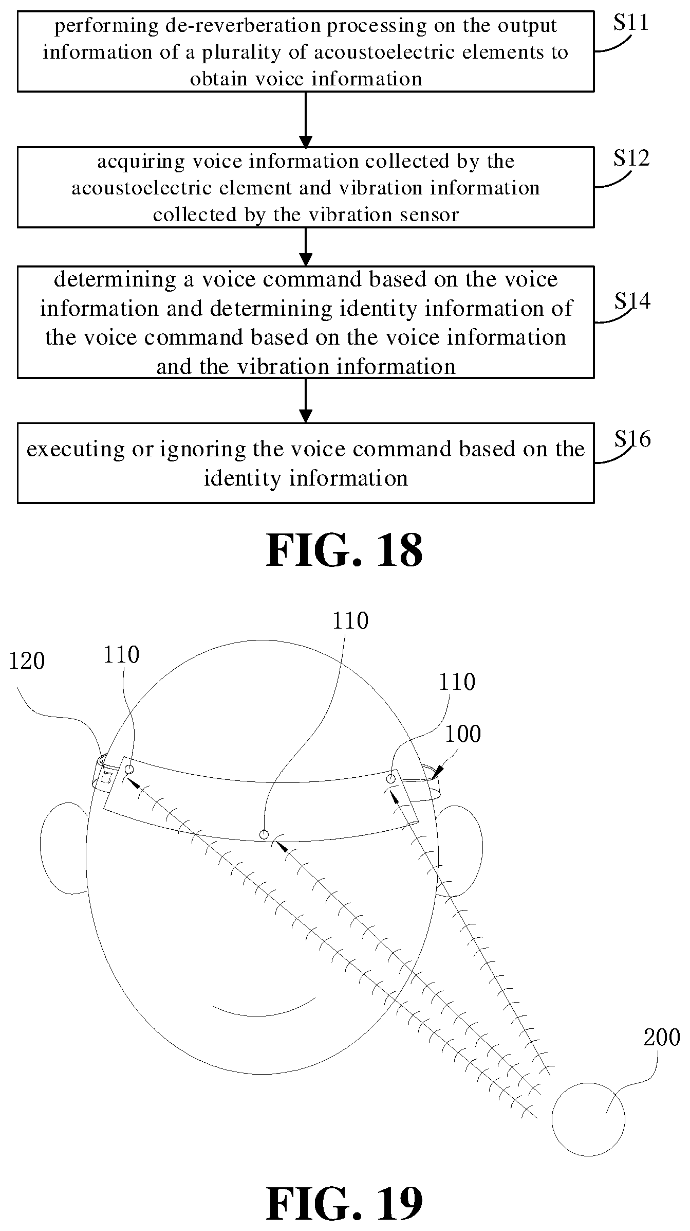 Patent US12100400 Figure 10 – Method for controlling wearable device, wearable device, and storage medium