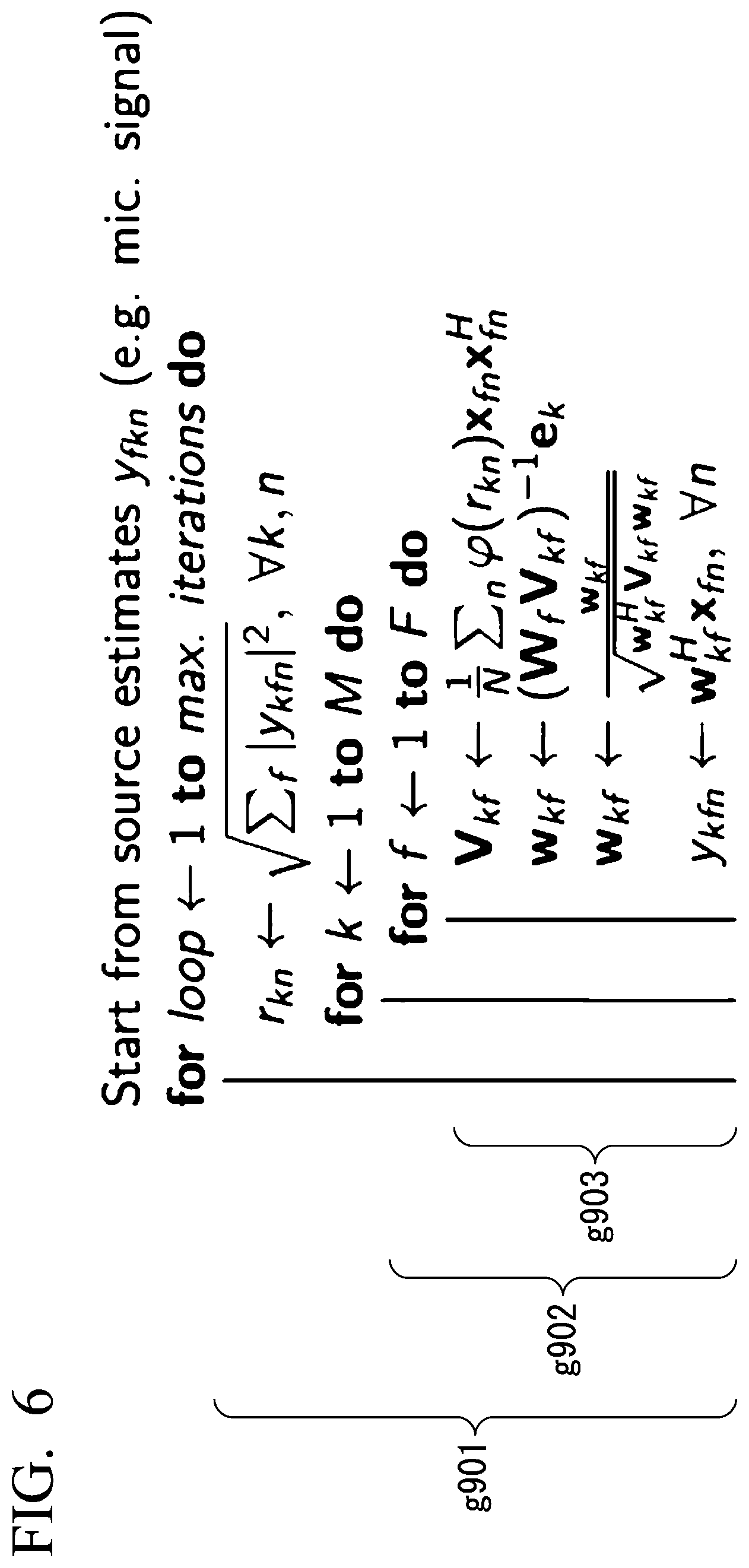 Patent US12100413 Figure 5 – Sound source separation program, sound source separation method, and sound source separation device