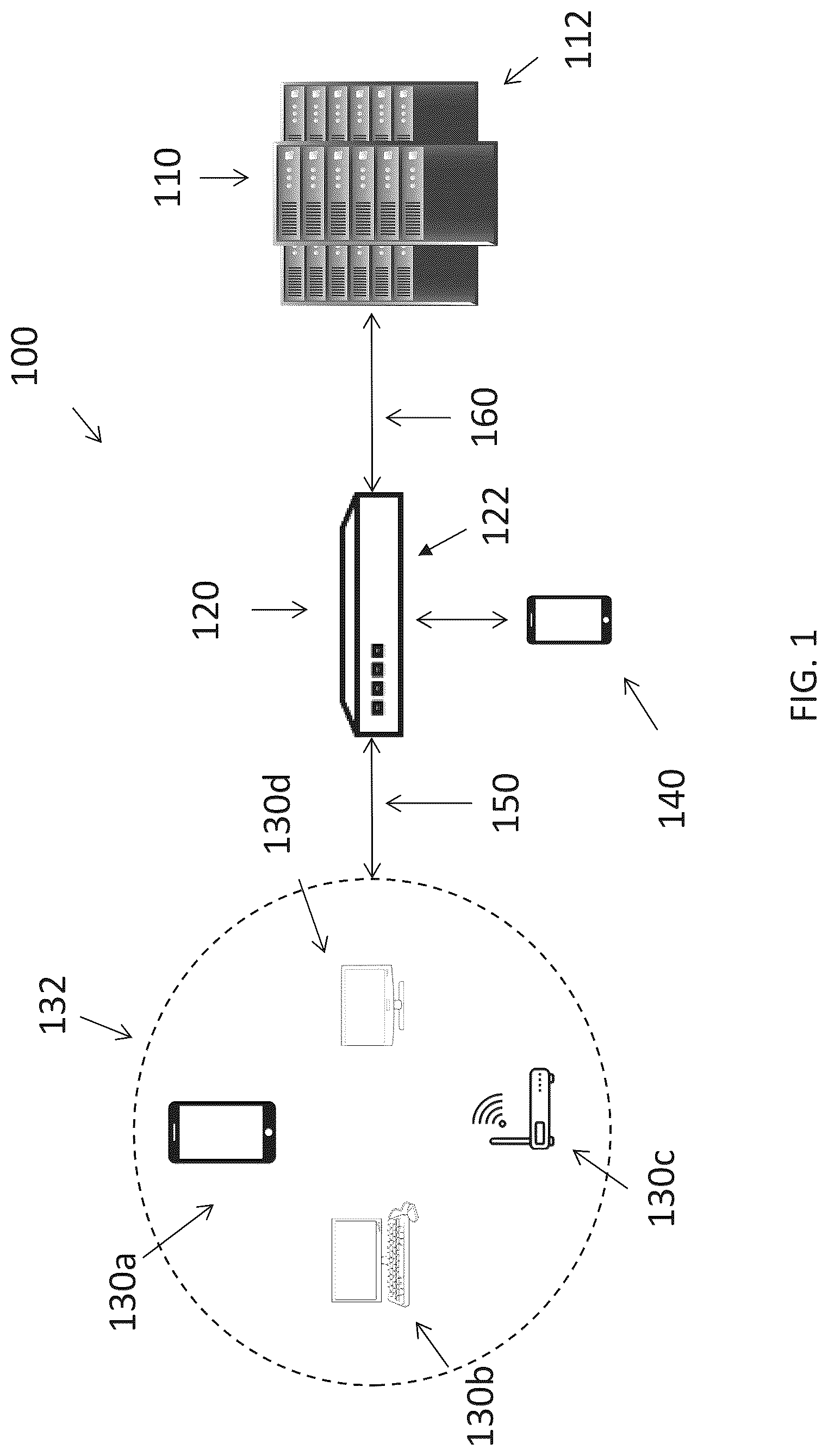 Patent US12100419 Figure 1 – Method and system for improving estimation of sound source localization by using indoor position data from wireless system