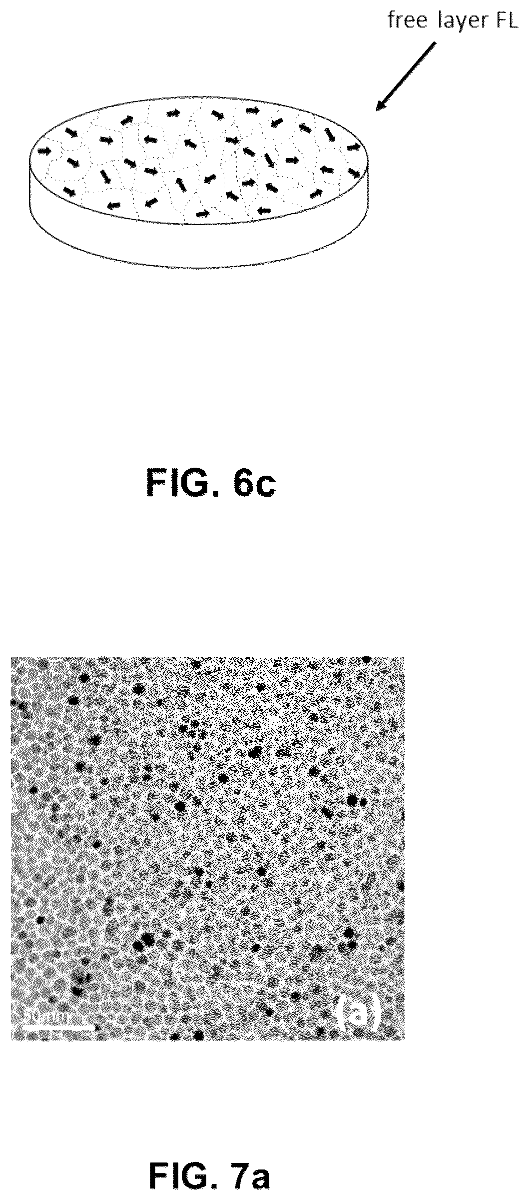 Patent US12100437 Figure 9 – Magnetic tunnel junction comprising an inhomogeneous granular free layer and associated spintronic devices