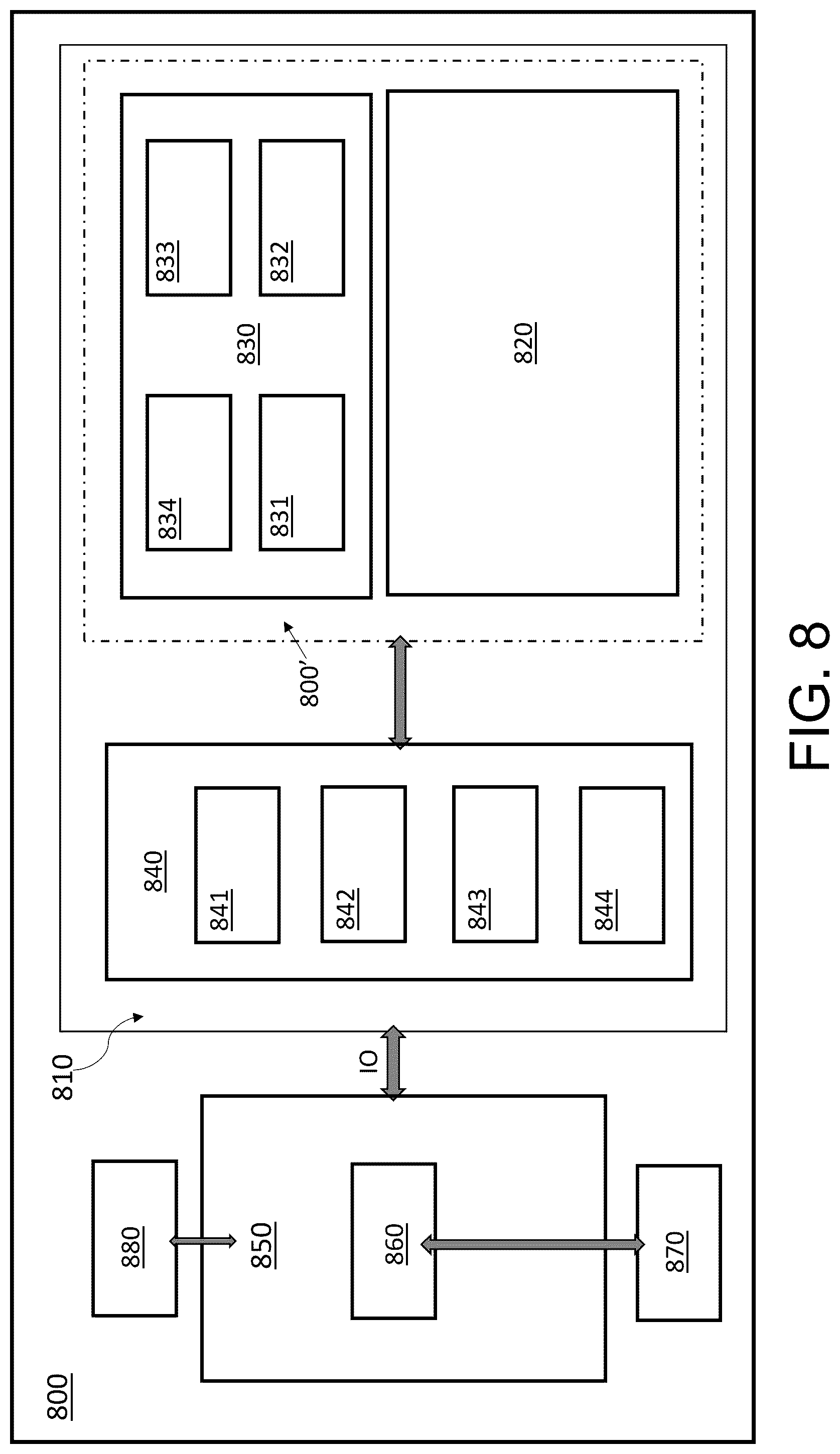 Patent US12100438 Figure 8 – Methods, devices and systems for an improved management of a non-volatile memory
