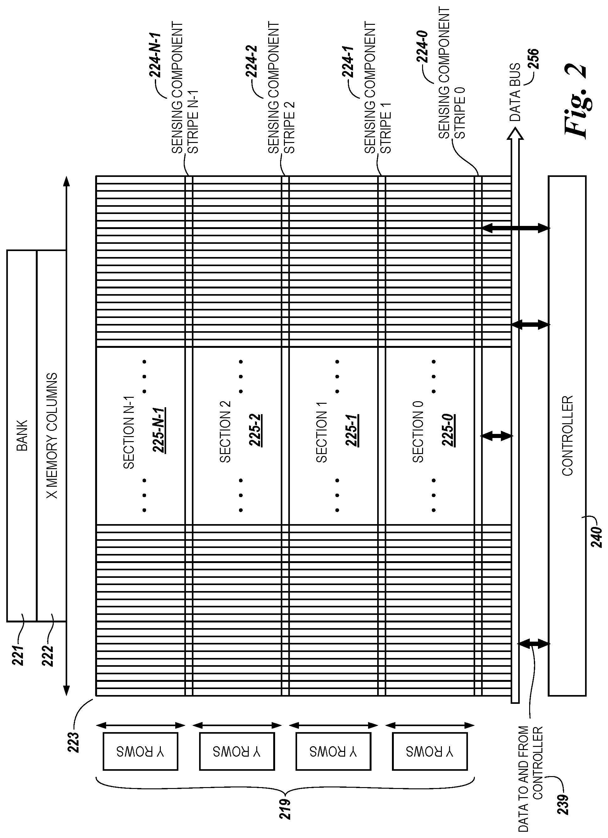 Patent US12100439 Figure 2 – Sensing operations in memory
