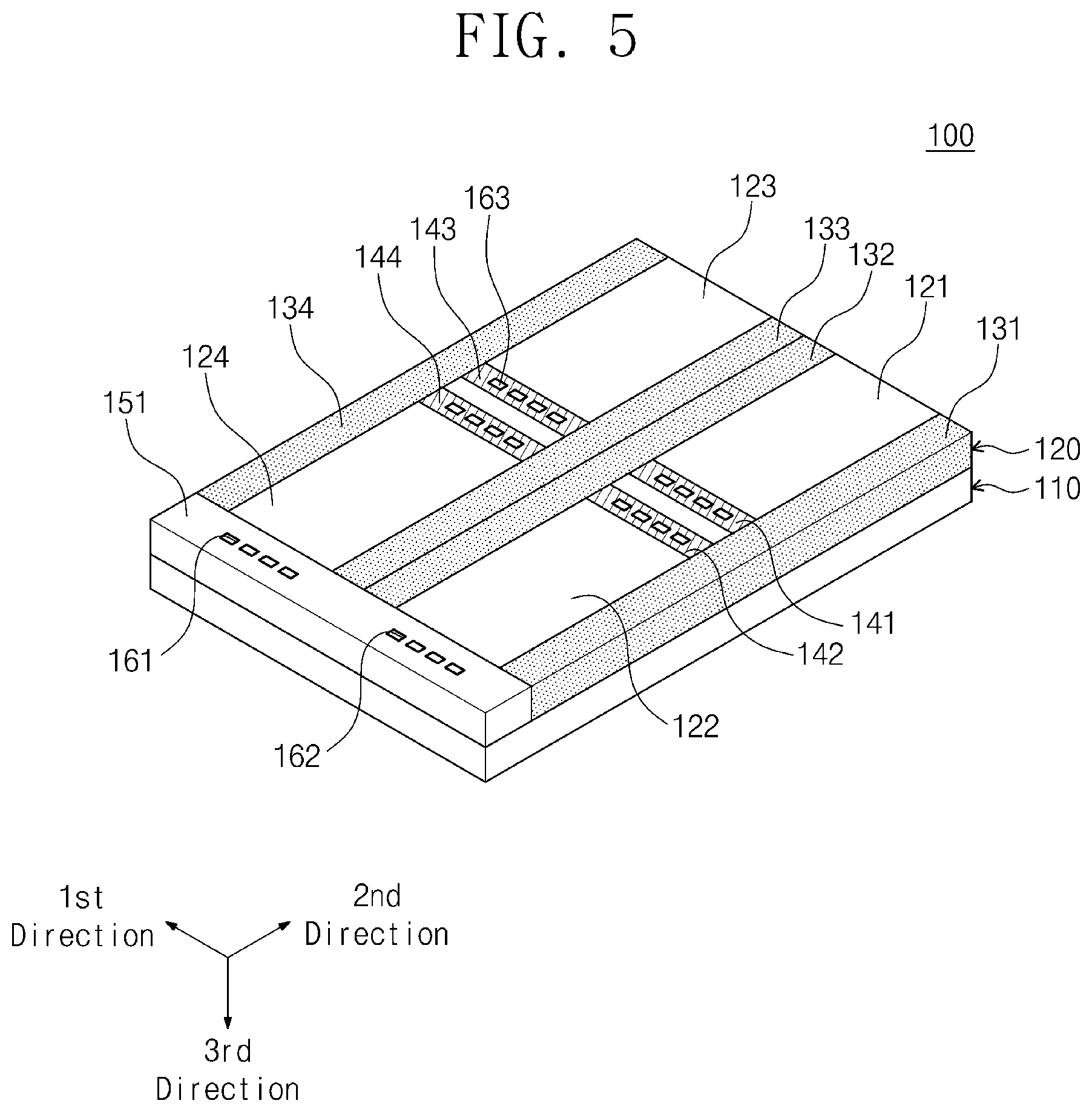 Patent US12100442 Figure 5 – Flash memory device configured to be bonded to external semiconductor chip and computing device including flash memory device coupled to neural processor chip