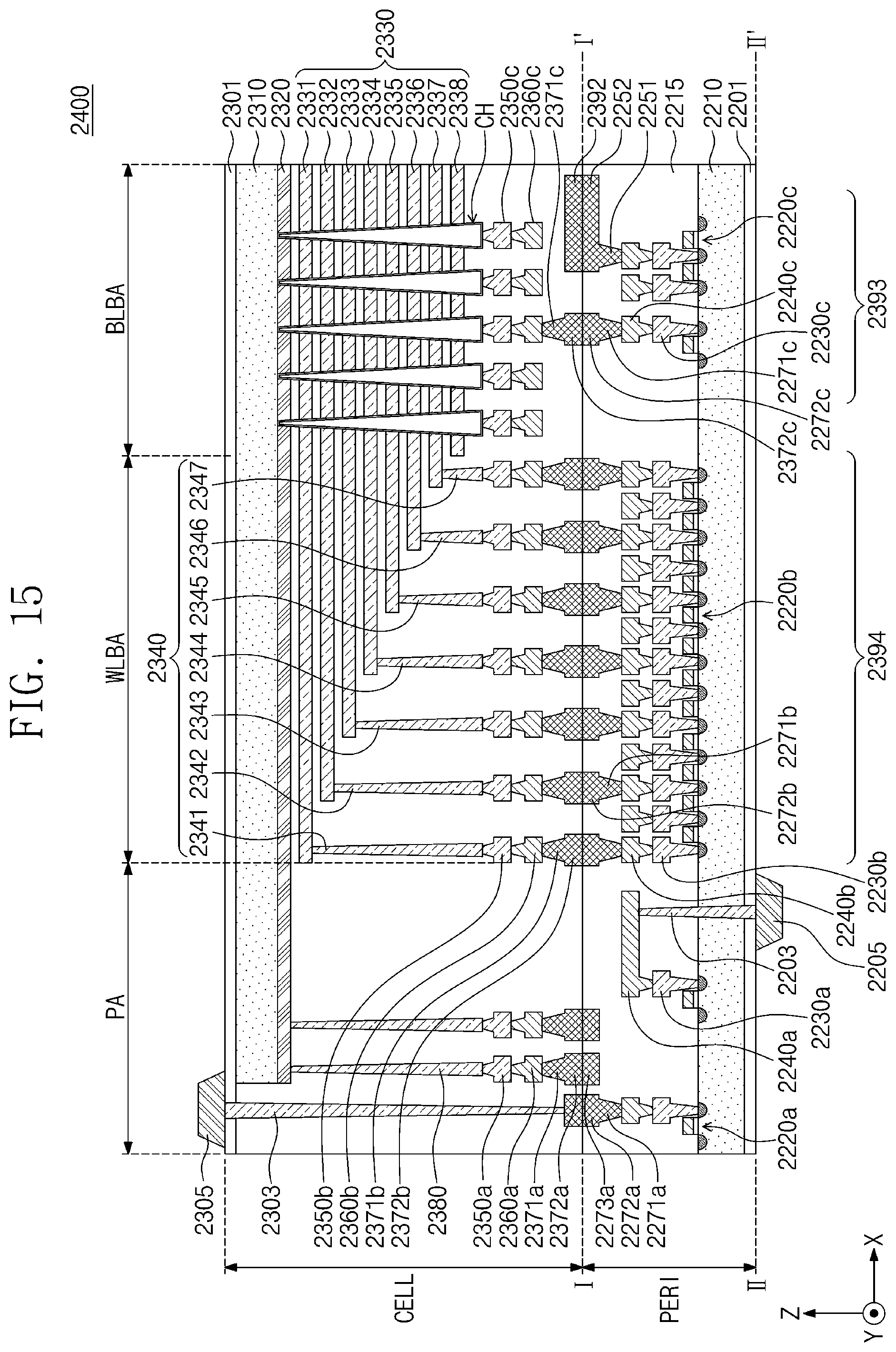 Patent US12100442 Figure 15 – Flash memory device configured to be bonded to external semiconductor chip and computing device including flash memory device coupled to neural processor chip