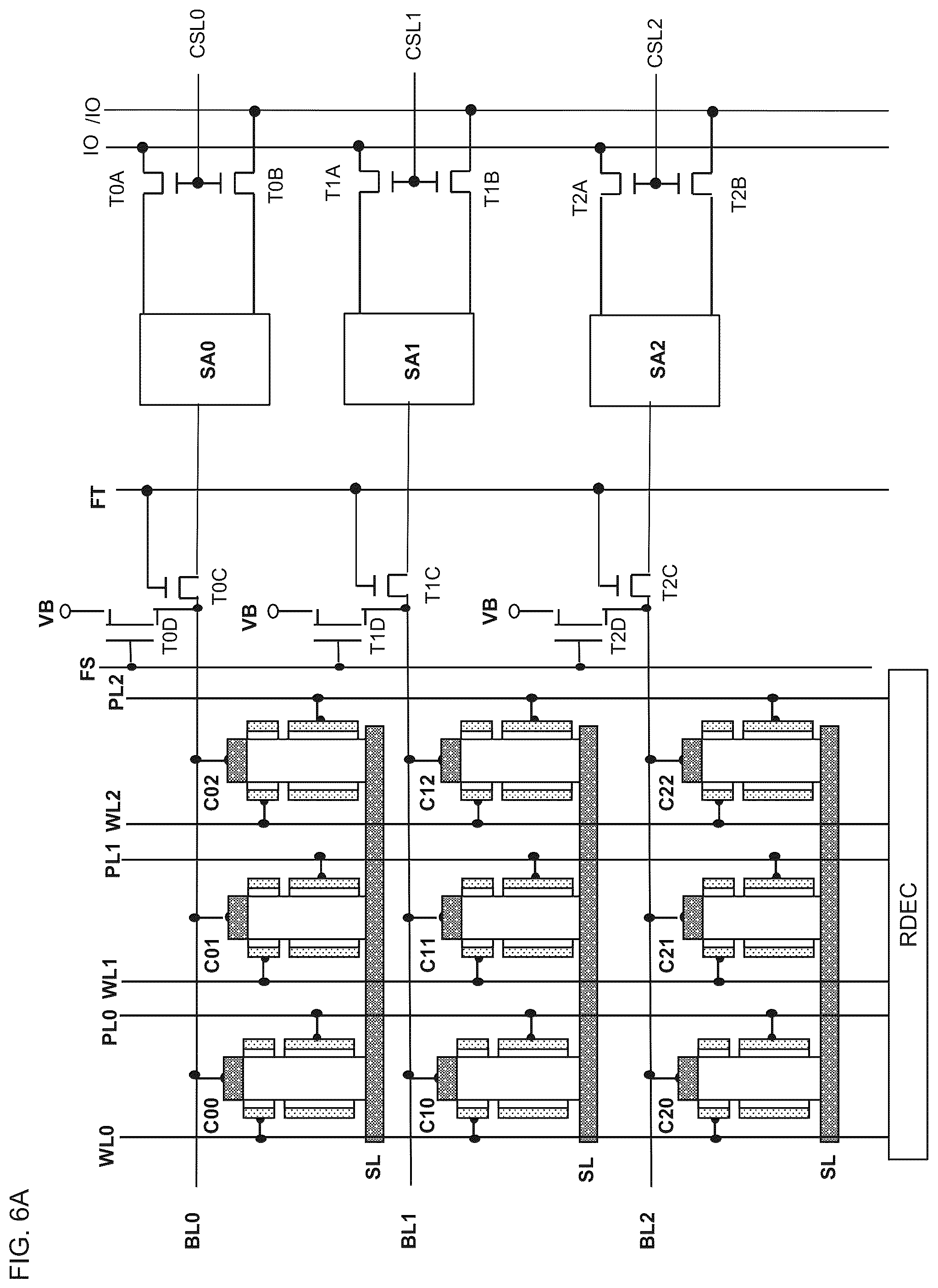 Patent US12100443 Figure 11 – Semiconductor-element-including memory device