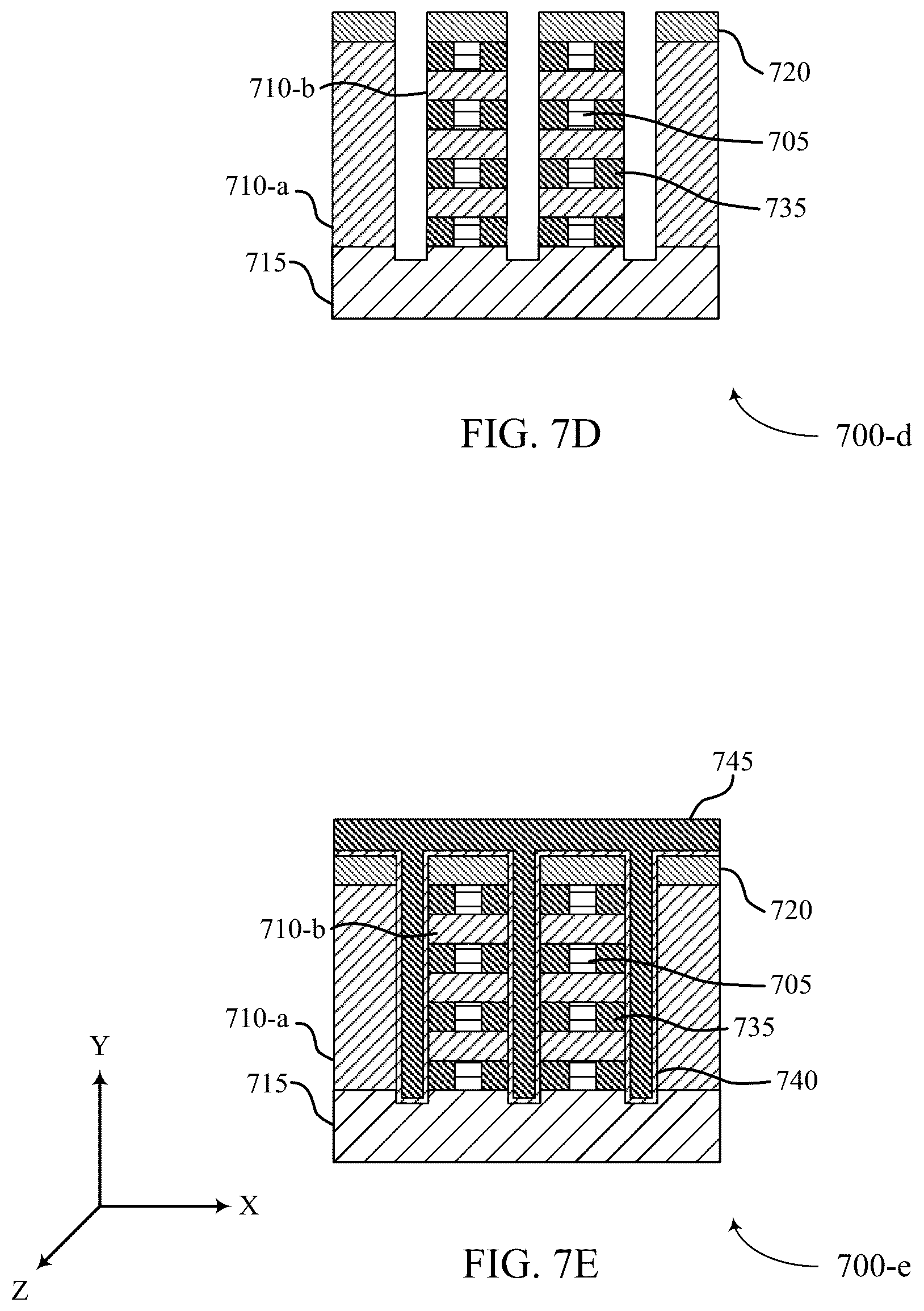 Patent US12100447 Figure 9 – Self-selecting memory array with horizontal access lines