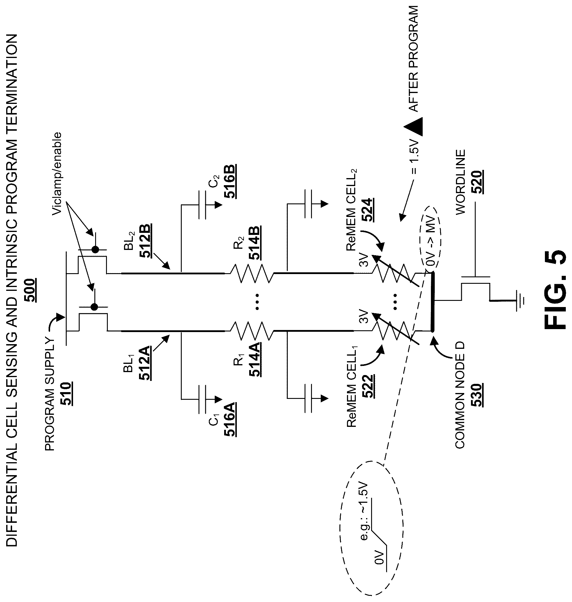 Patent US12100449 Figure 5 – Differential programming of two-terminal resistive switching memory with intrinsic error suppression