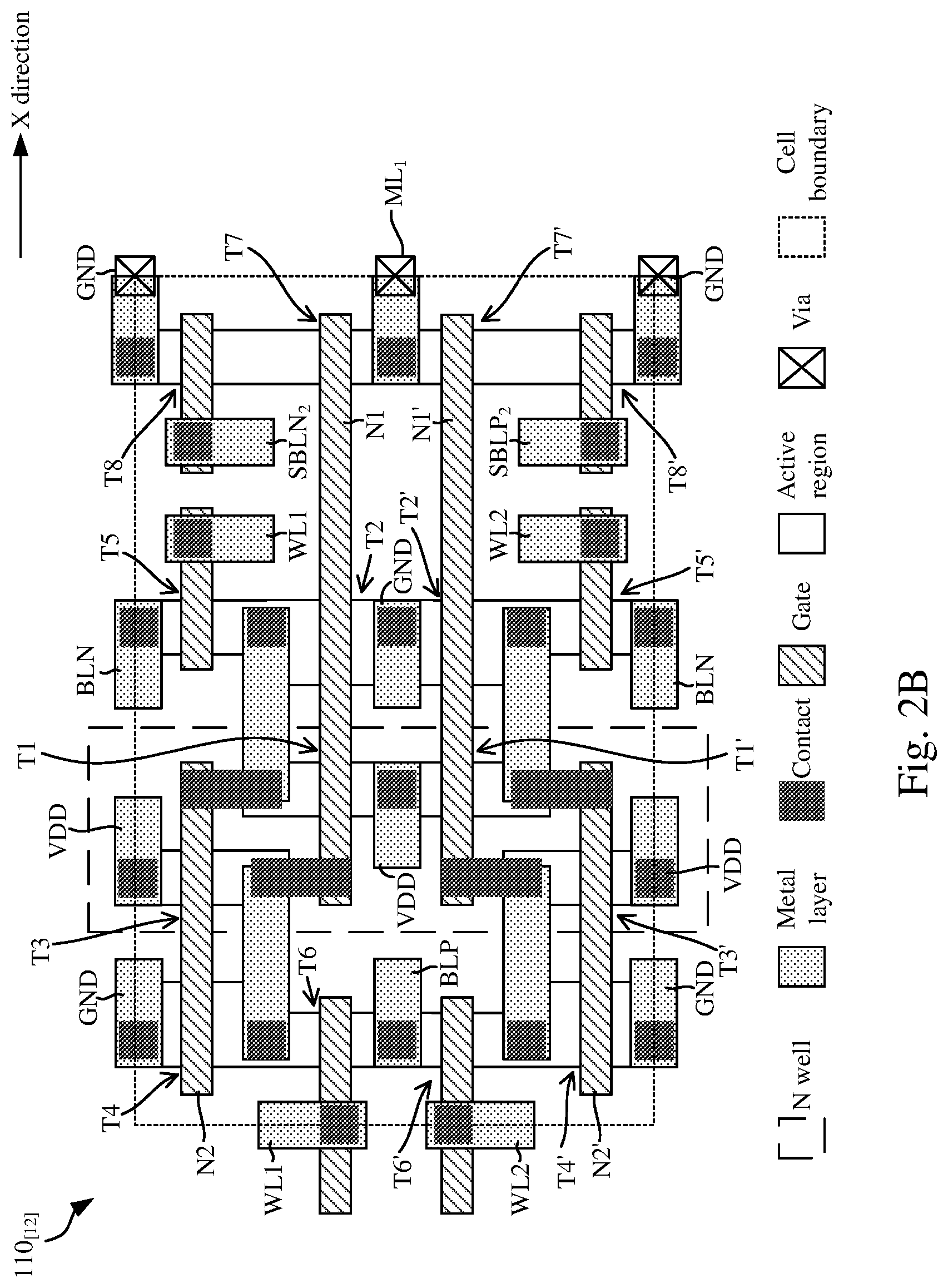 Patent US12100450 Figure 3 – Area efficient content addressable memory device