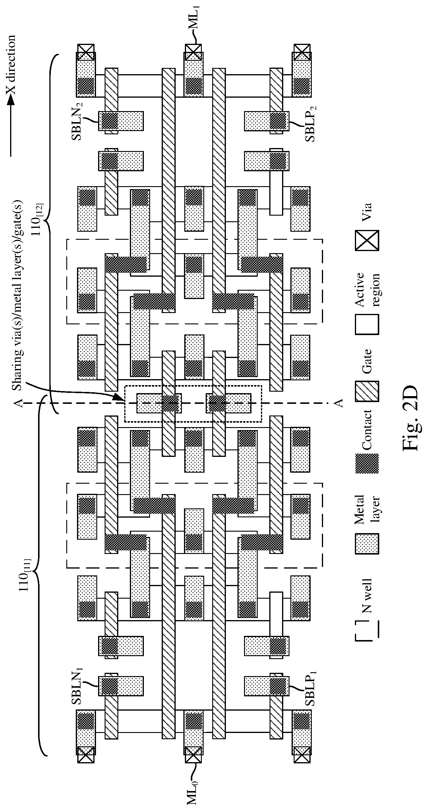 Patent US12100450 Figure 5 – Area efficient content addressable memory device