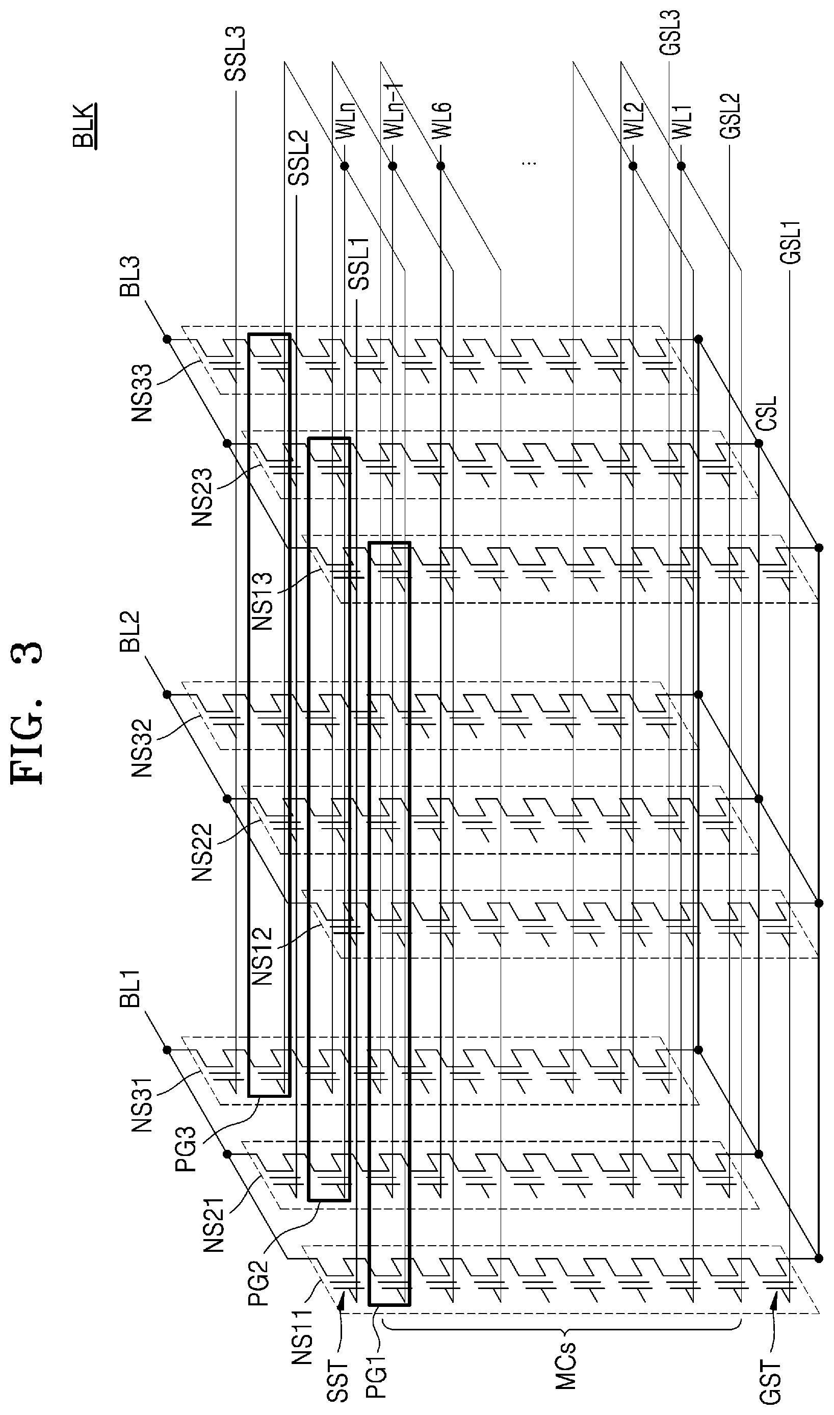 Patent US12100452 Figure 3 – Non-volatile memory device