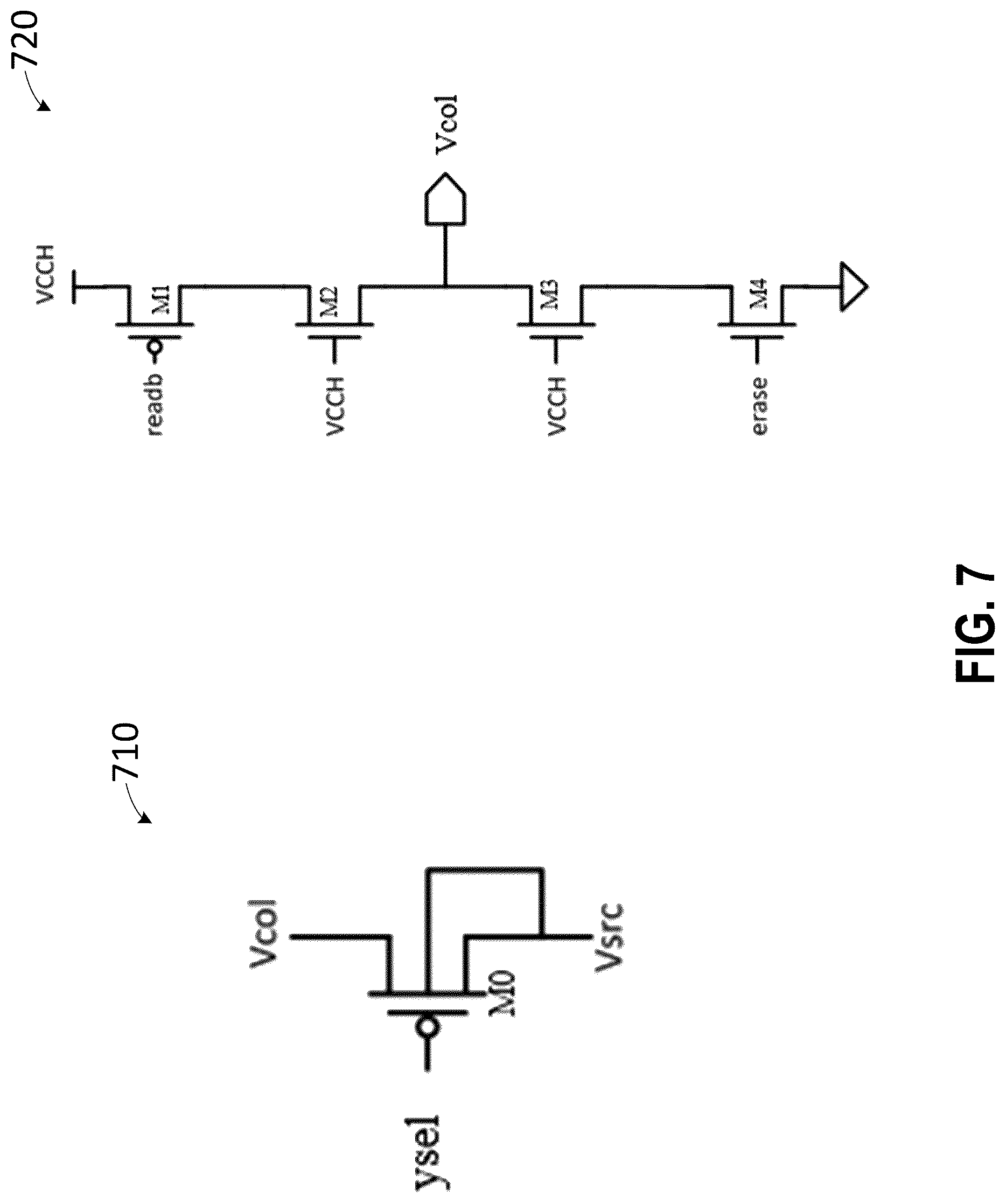 Patent US12100453 Figure 7 – Method and apparatus for analog floating gate memory cell