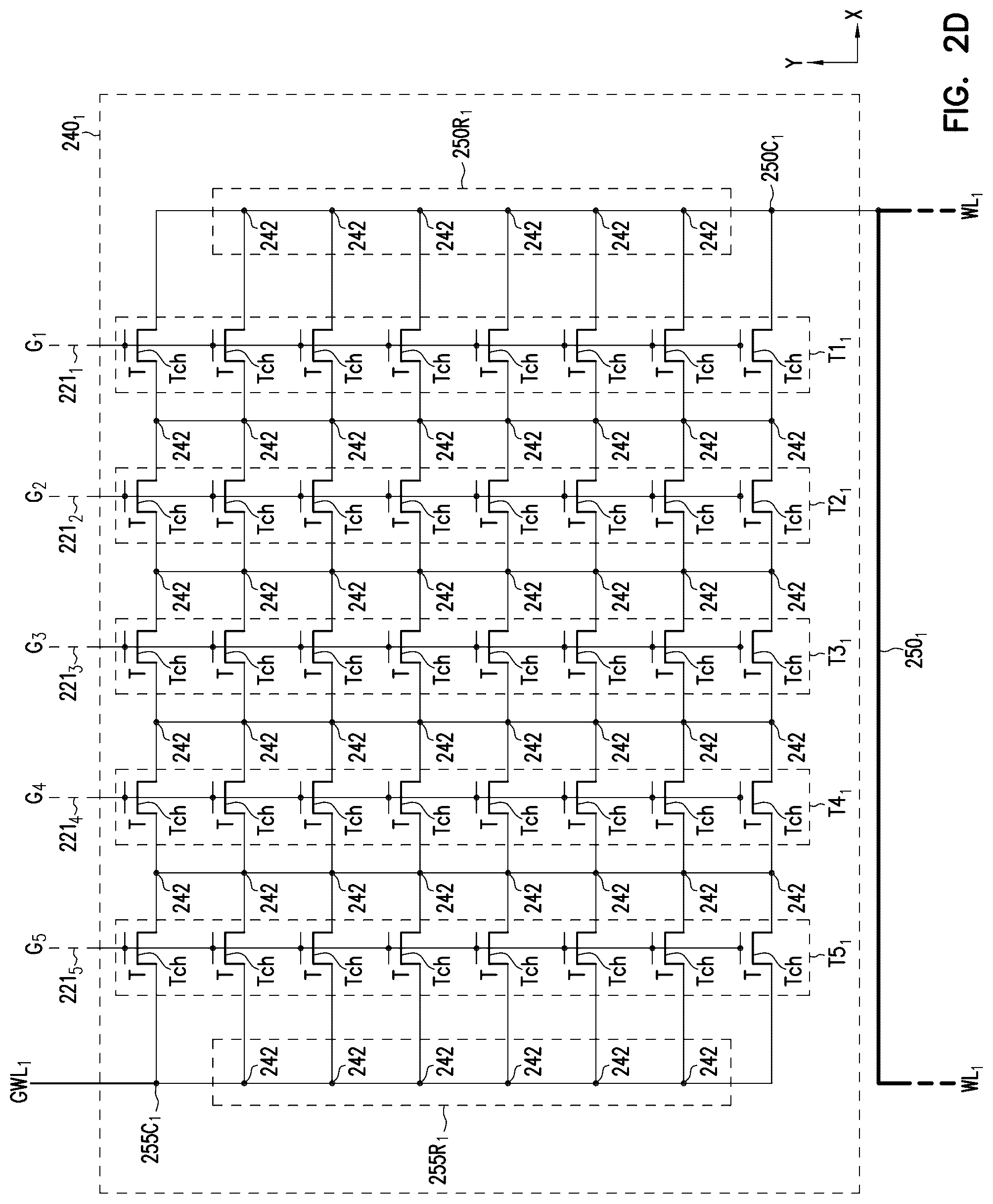Patent US12100454 Figure 5 – Memory device including in-tier driver circuit