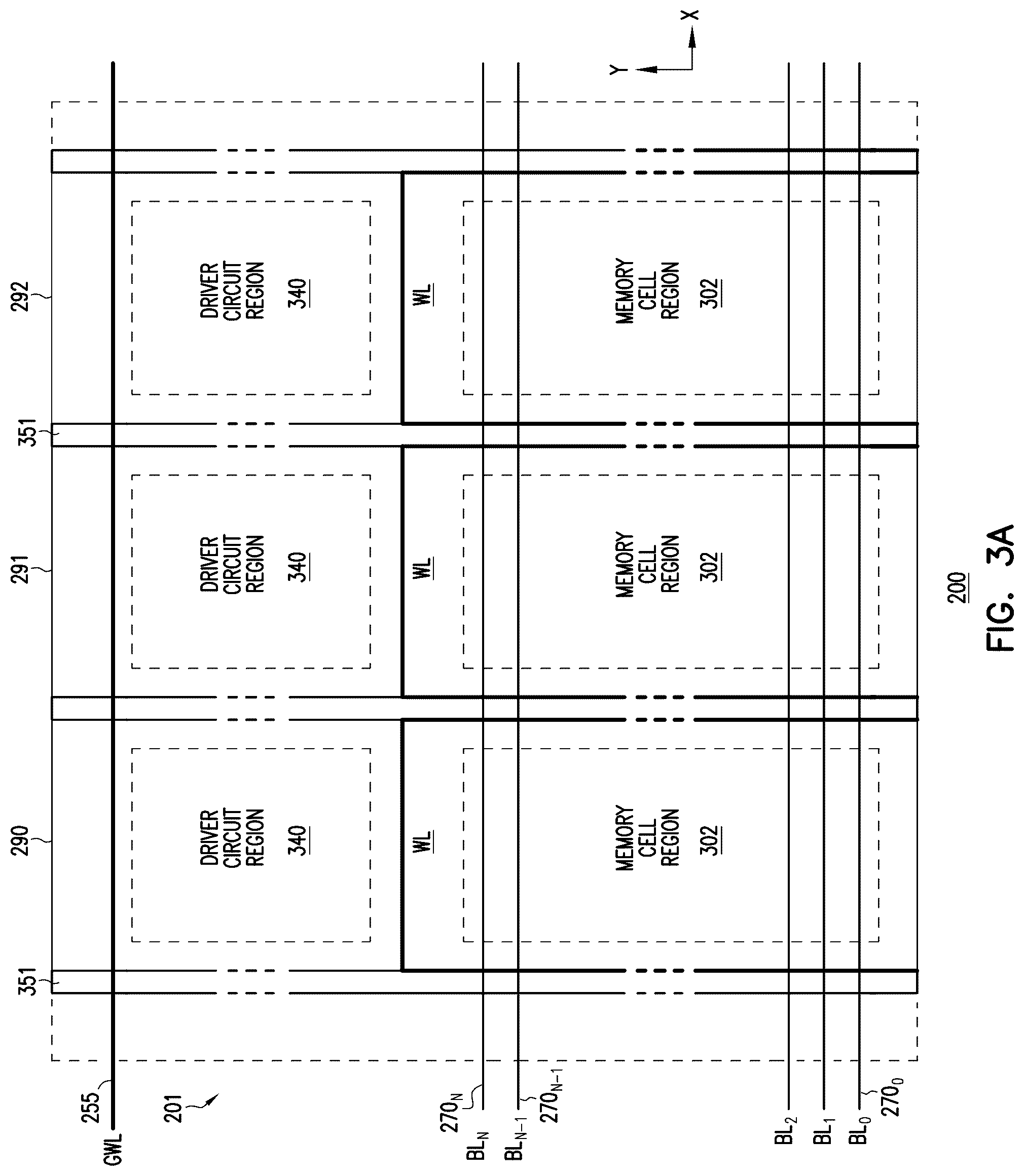 Patent US12100454 Figure 8 – Memory device including in-tier driver circuit