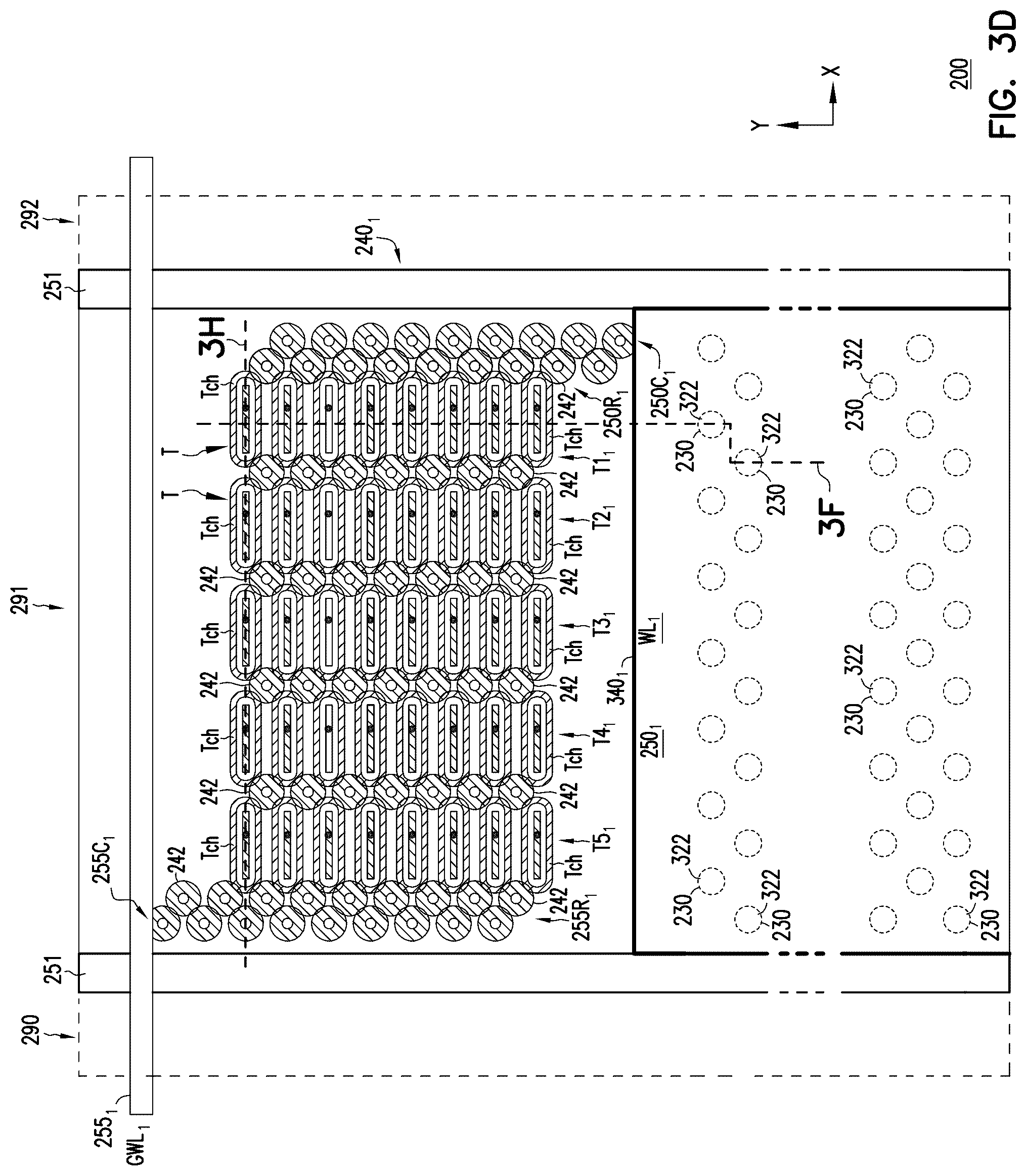 Patent US12100454 Figure 11 – Memory device including in-tier driver circuit