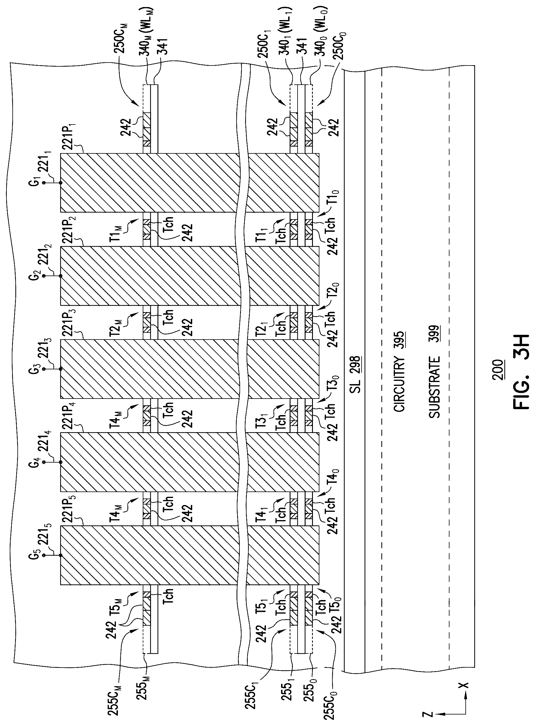 Patent US12100454 Figure 15 – Memory device including in-tier driver circuit