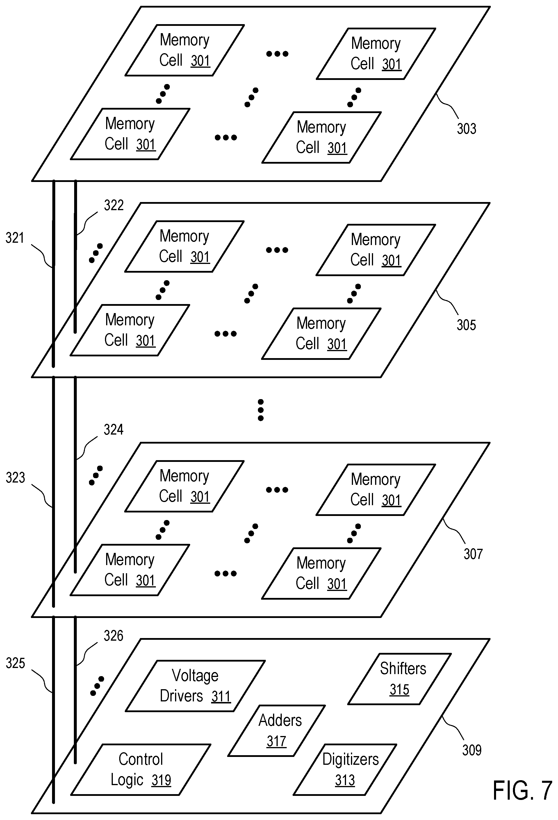 Patent US12100455 Figure 7 – Weight calibration check for integrated circuit devices having analog inference capability