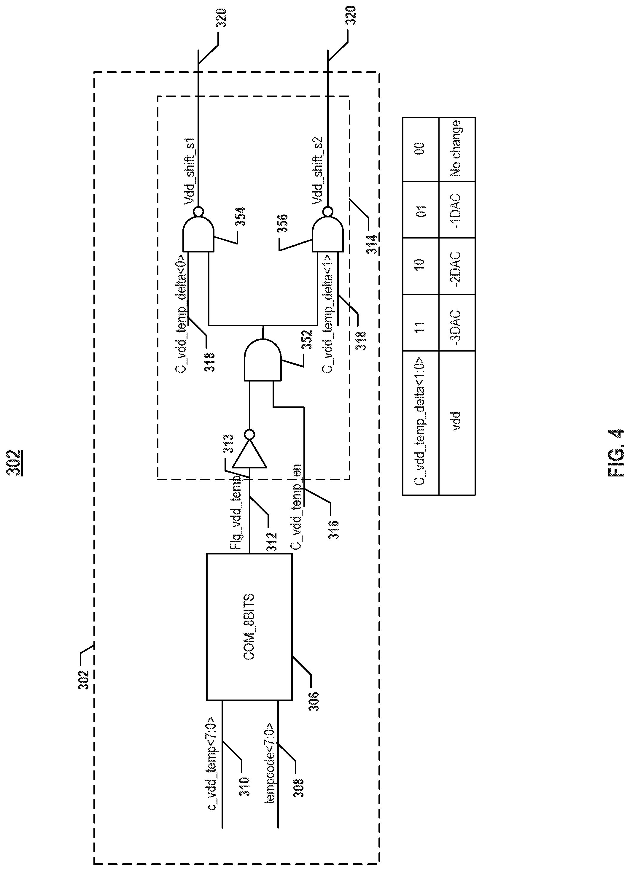 Patent US12100457 Figure 4 – Voltage supply circuits, three-dimensional memory devices, peripheral circuit, and methods for adjusting voltage supply circuit