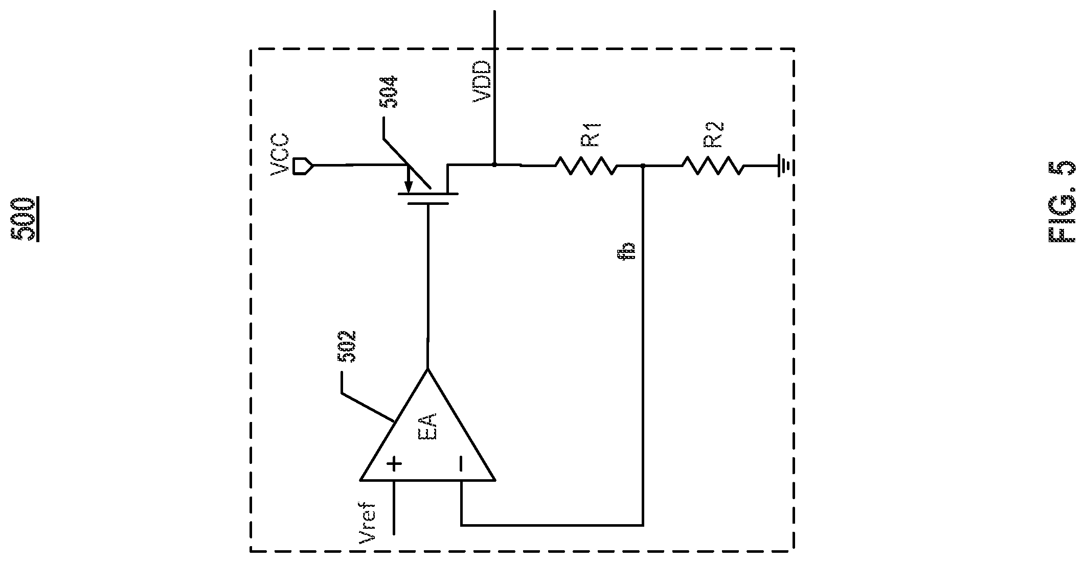 Patent US12100457 Figure 5 – Voltage supply circuits, three-dimensional memory devices, peripheral circuit, and methods for adjusting voltage supply circuit