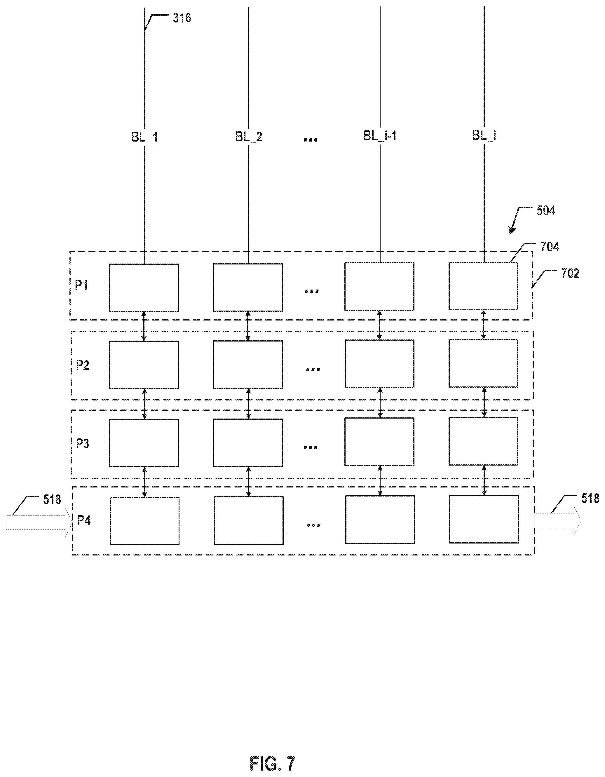 Patent US12100462 Figure 7 – Memory device and multi-pass program operation thereof