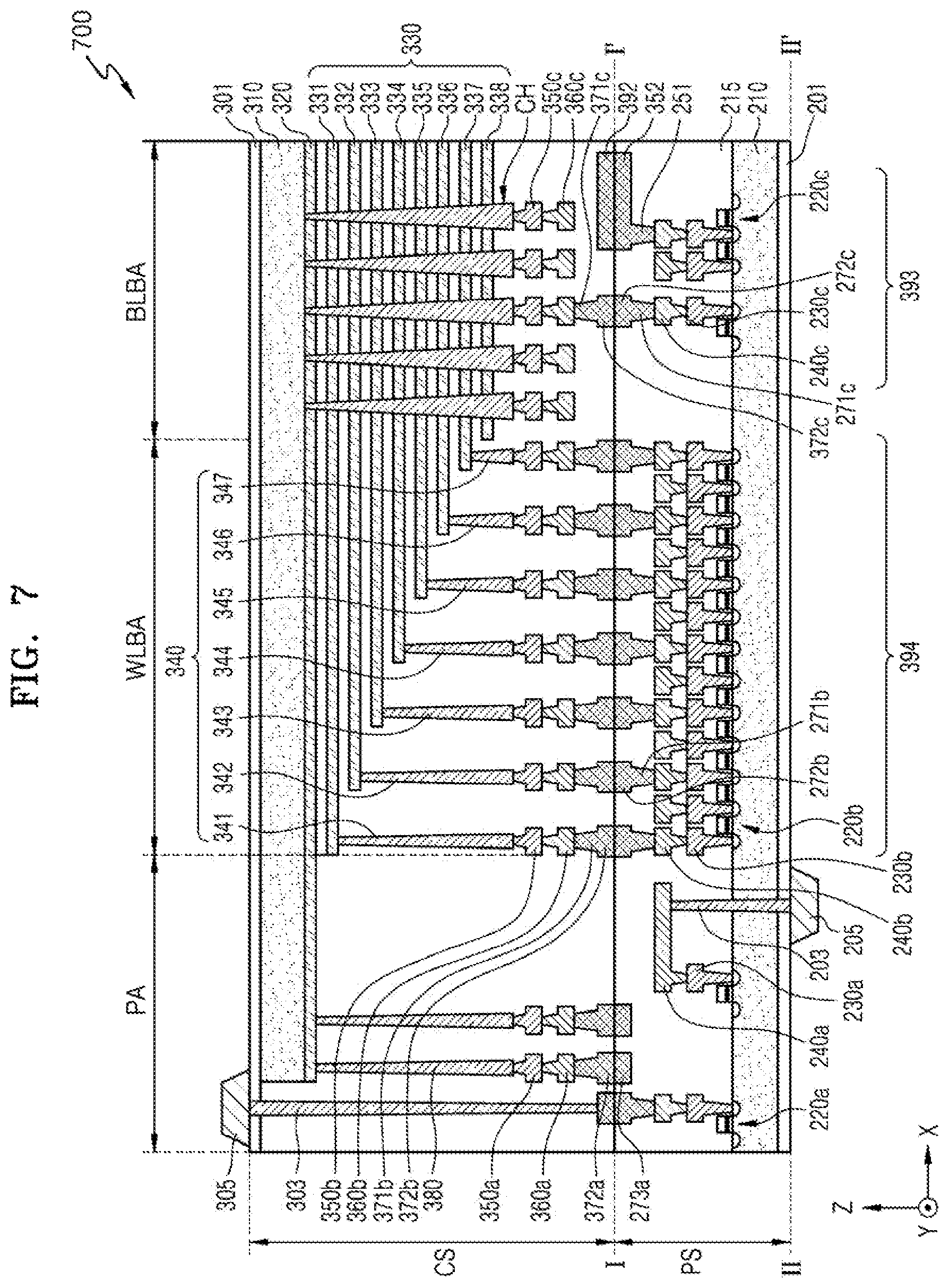 Patent US12100463 Figure 7 – Semiconductor memory device detecting defect, and operating method thereof