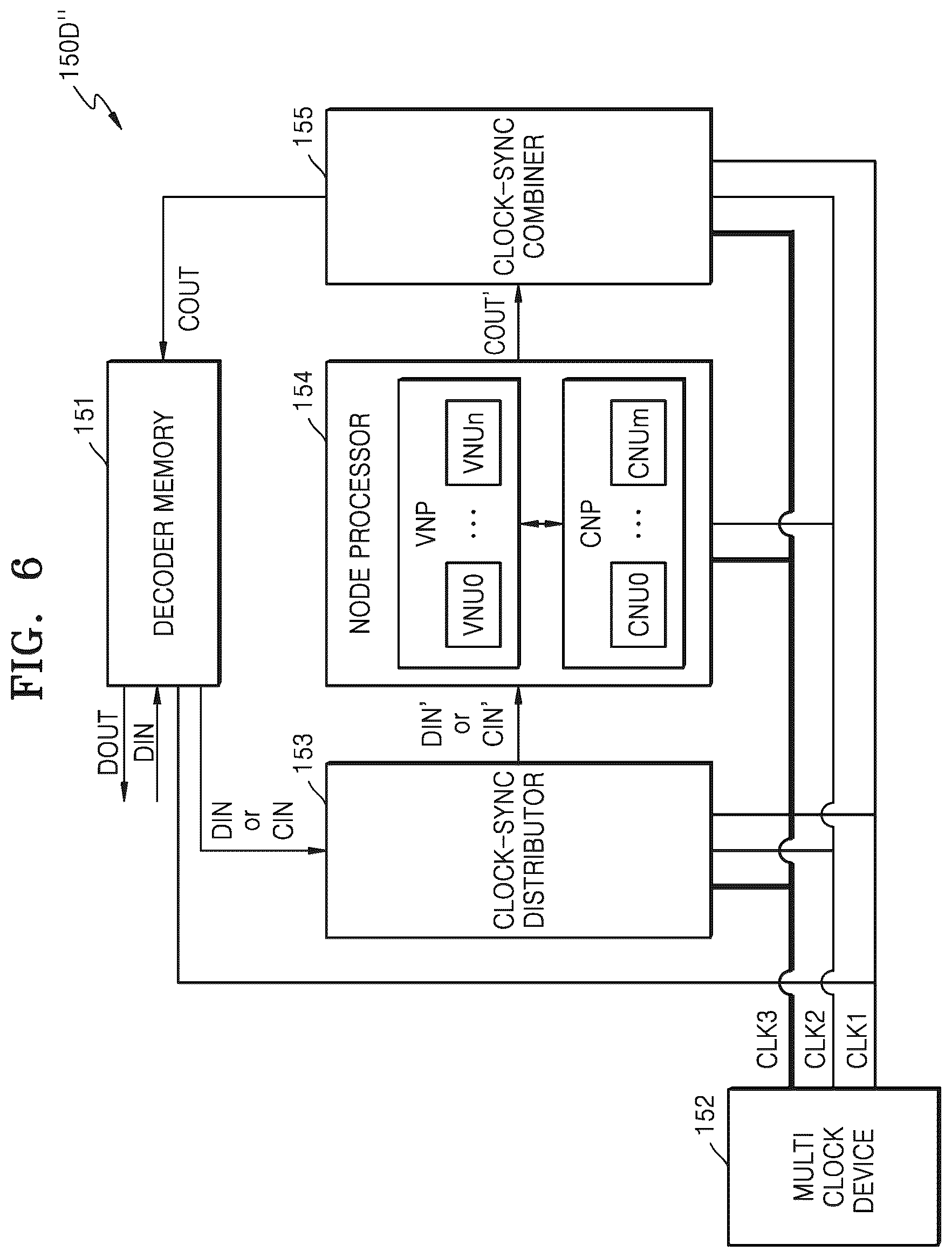 Patent US12100465 Figure 6 – Error correction circuit using multi-clock and semiconductor device including the same