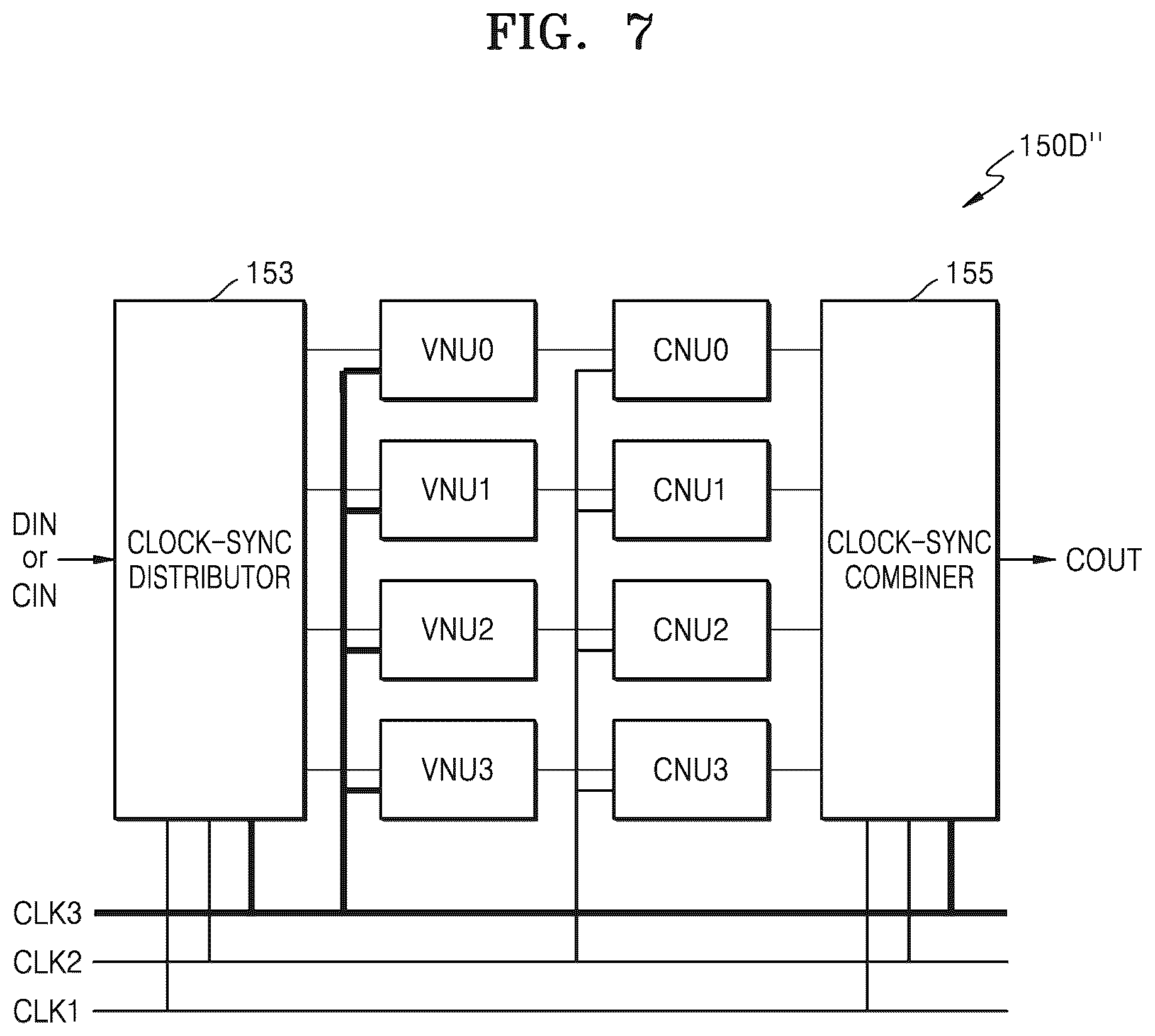 Patent US12100465 Figure 7 – Error correction circuit using multi-clock and semiconductor device including the same