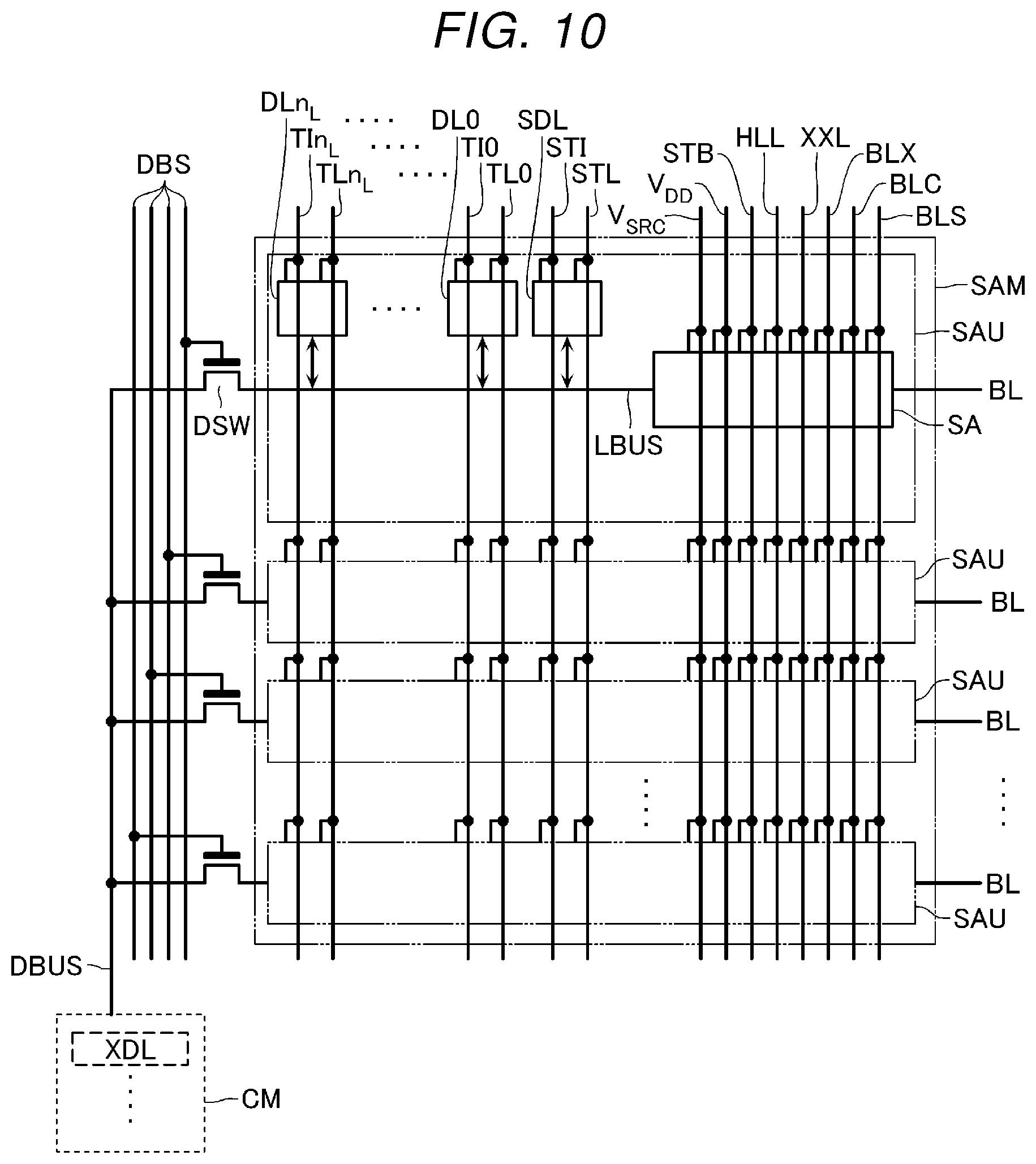 Patent US12100470 Figure 8 – Semiconductor memory device