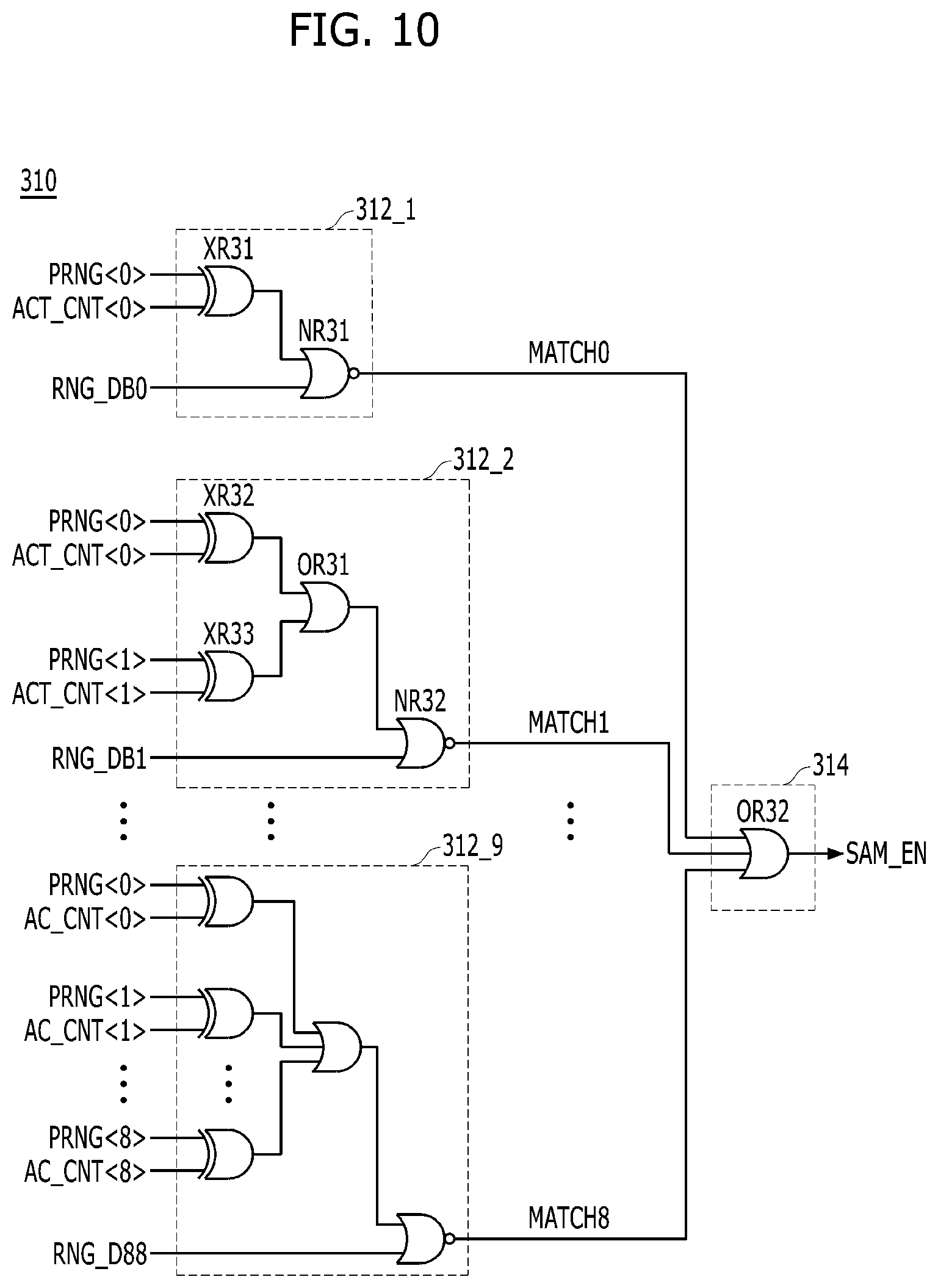 Patent US12100472 Figure 9 – Integrated circuit and memory device including sampling circuit