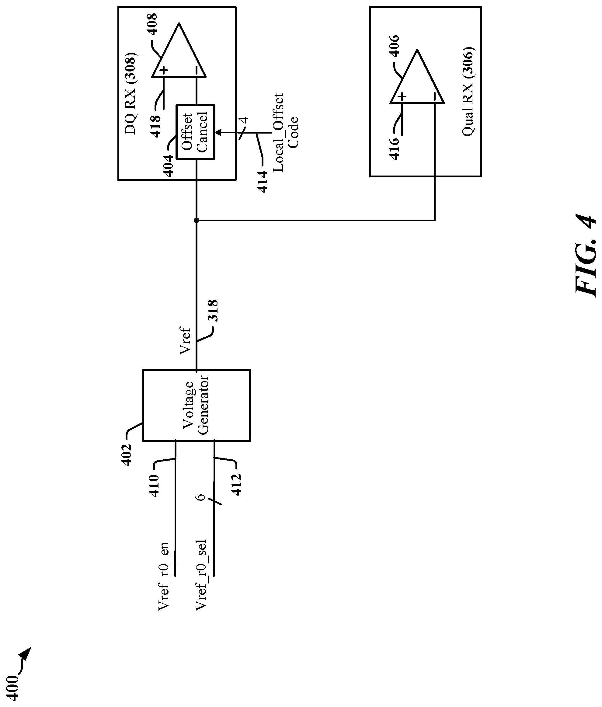 Patent US12100474 Figure 4 – Clock qualifier enhancement for external double data rate memory interfaces