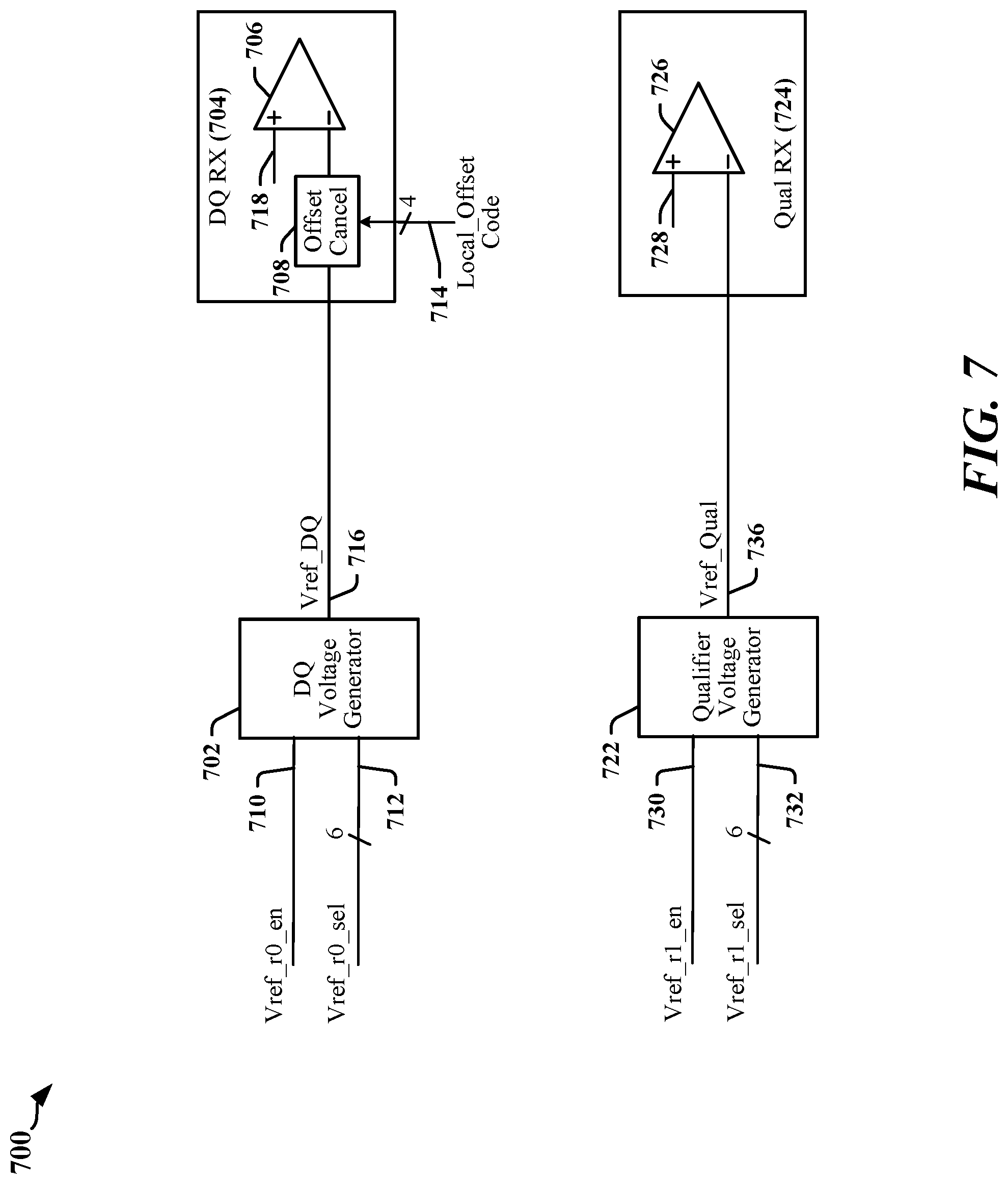 Patent US12100474 Figure 7 – Clock qualifier enhancement for external double data rate memory interfaces