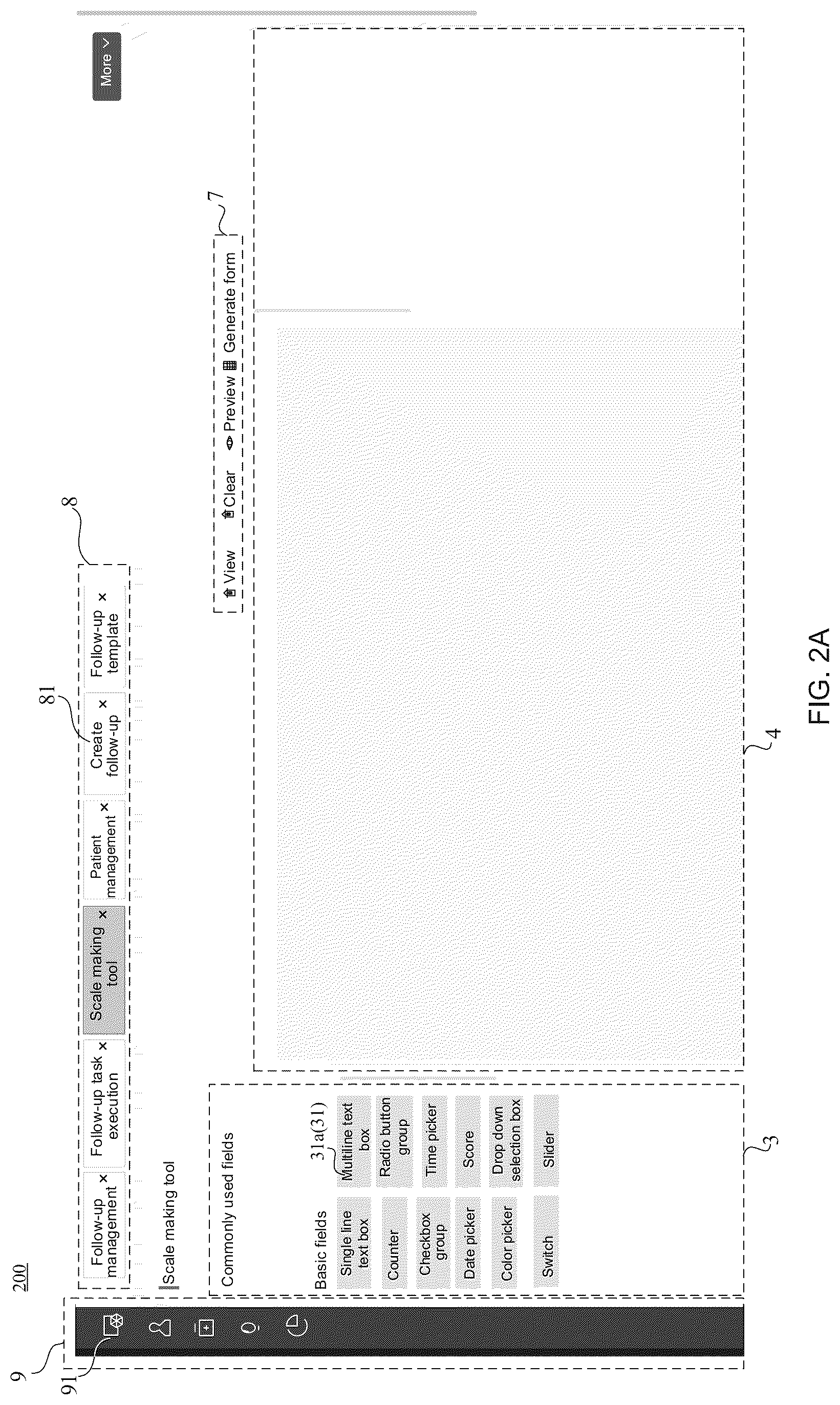 Patent US12100495 Figure 4 – Follow-up form management method applied to health management system