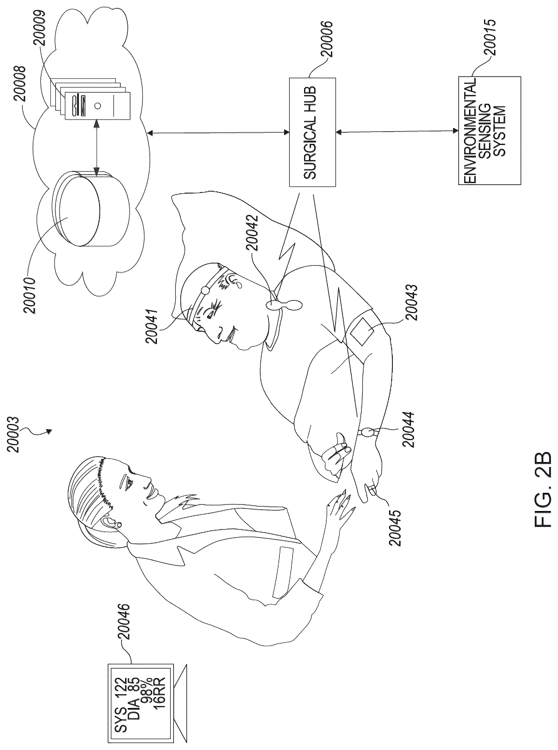 Patent US12100496 Figure 4 – Patient biomarker monitoring with outcomes to monitor overall healthcare delivery