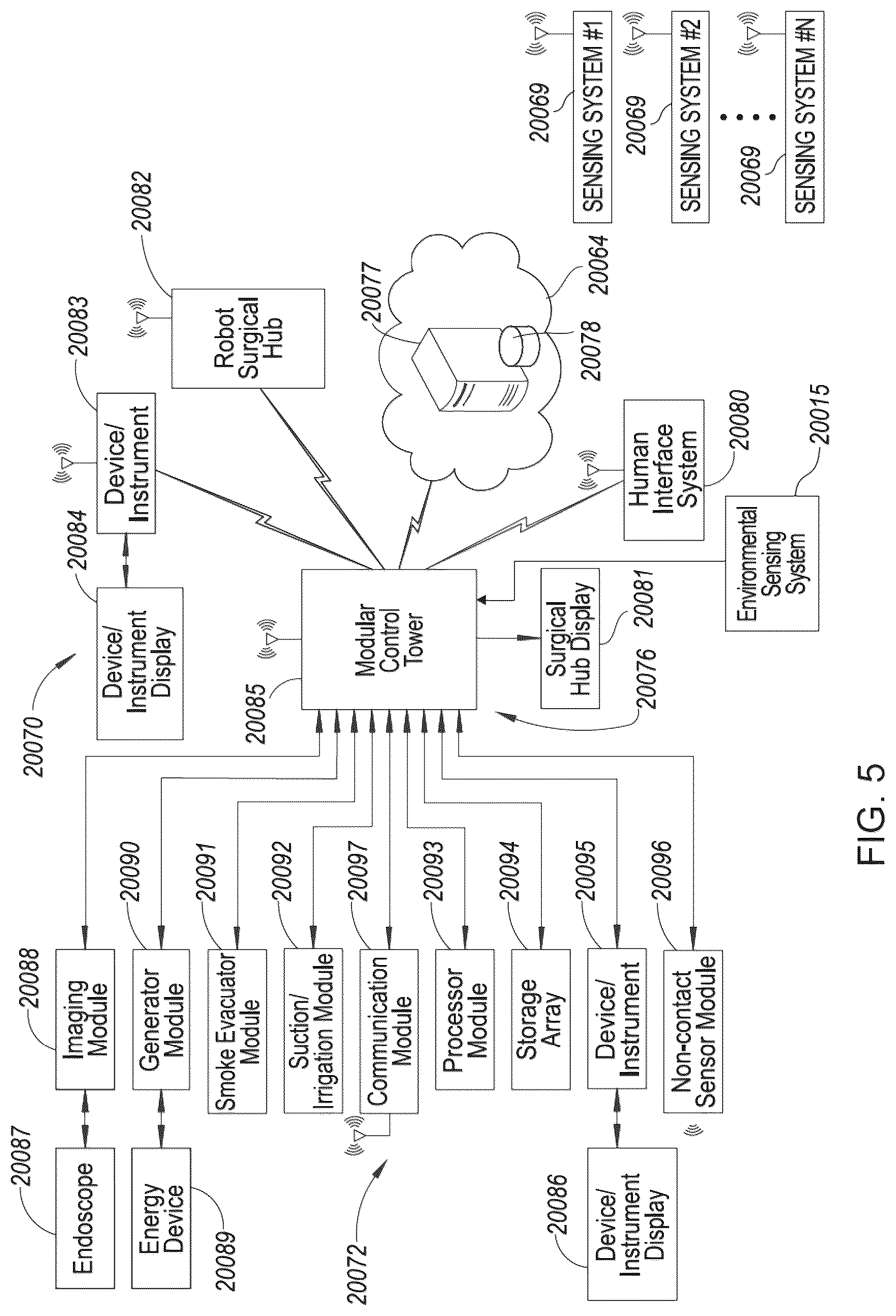 Patent US12100496 Figure 8 – Patient biomarker monitoring with outcomes to monitor overall healthcare delivery
