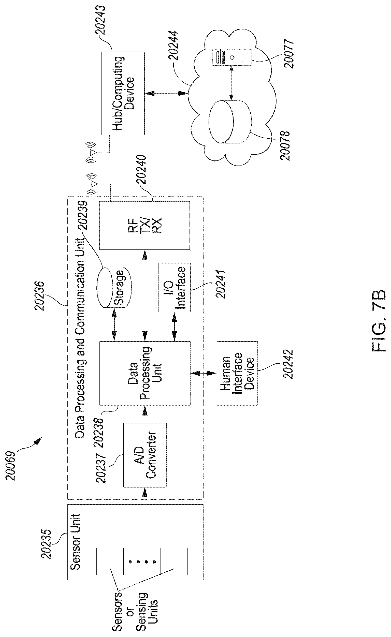 Patent US12100496 Figure 13 – Patient biomarker monitoring with outcomes to monitor overall healthcare delivery