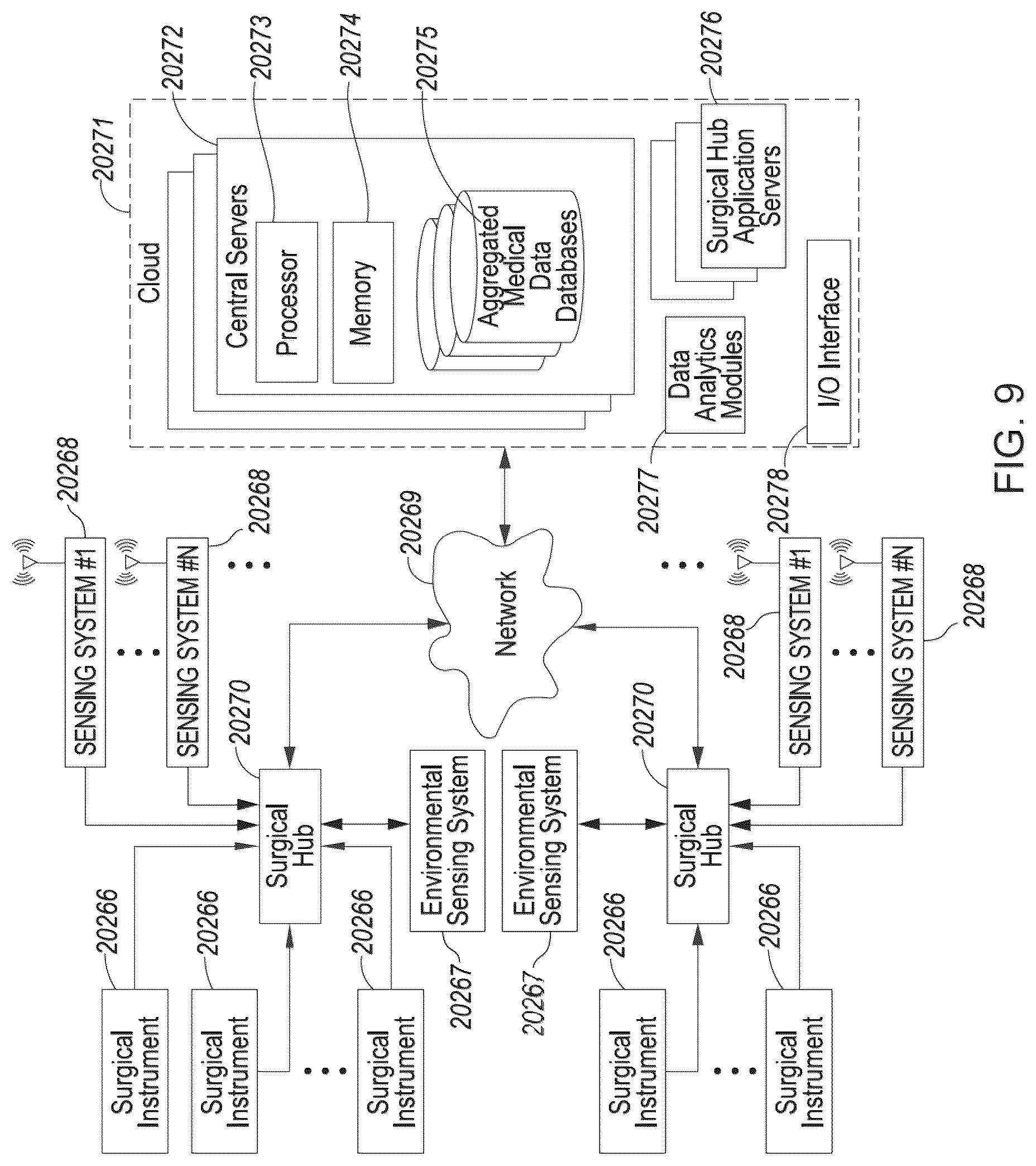 Patent US12100496 Figure 17 – Patient biomarker monitoring with outcomes to monitor overall healthcare delivery