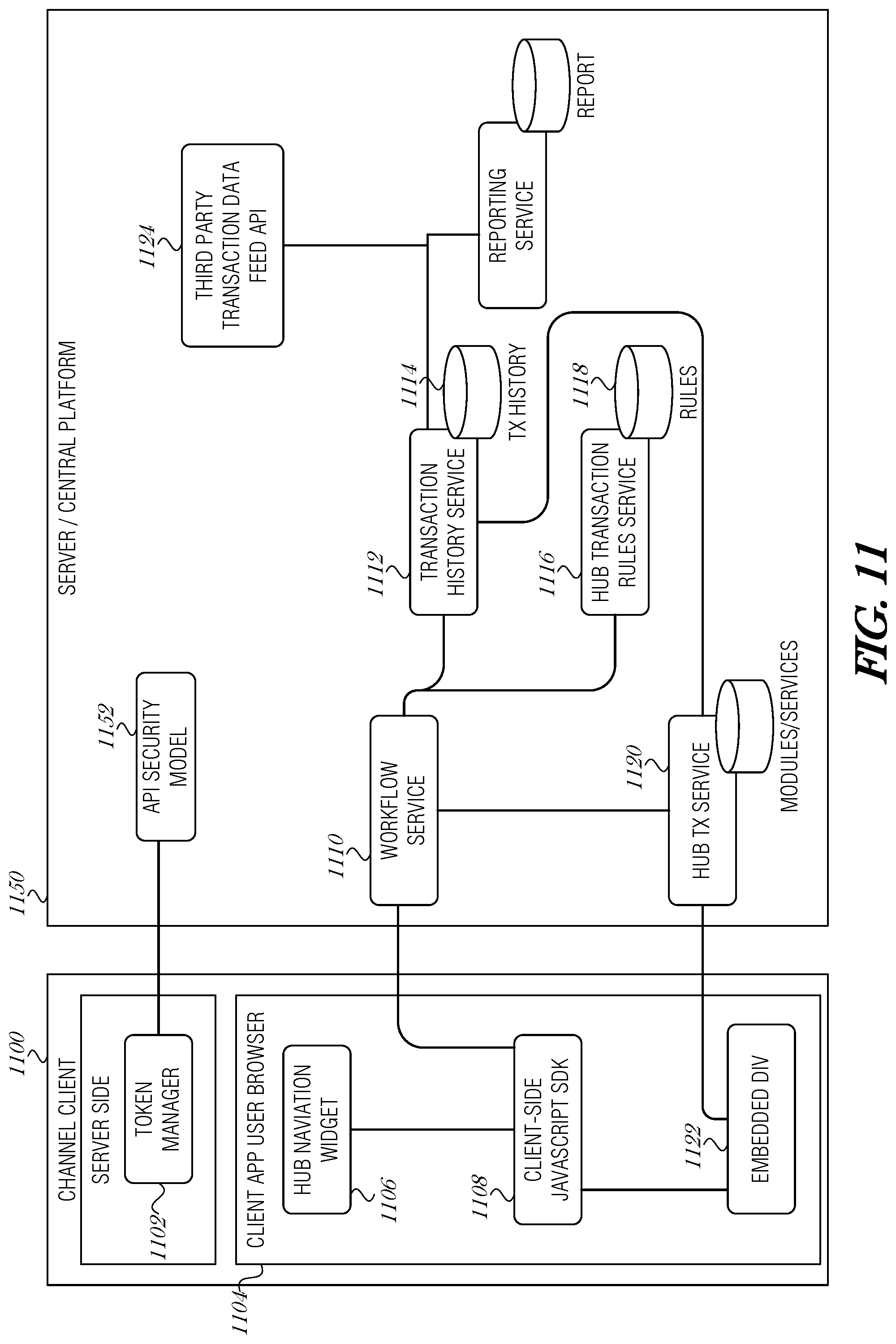 Patent US12100510 Figure 11 – System and method for enrollment into patient service programs