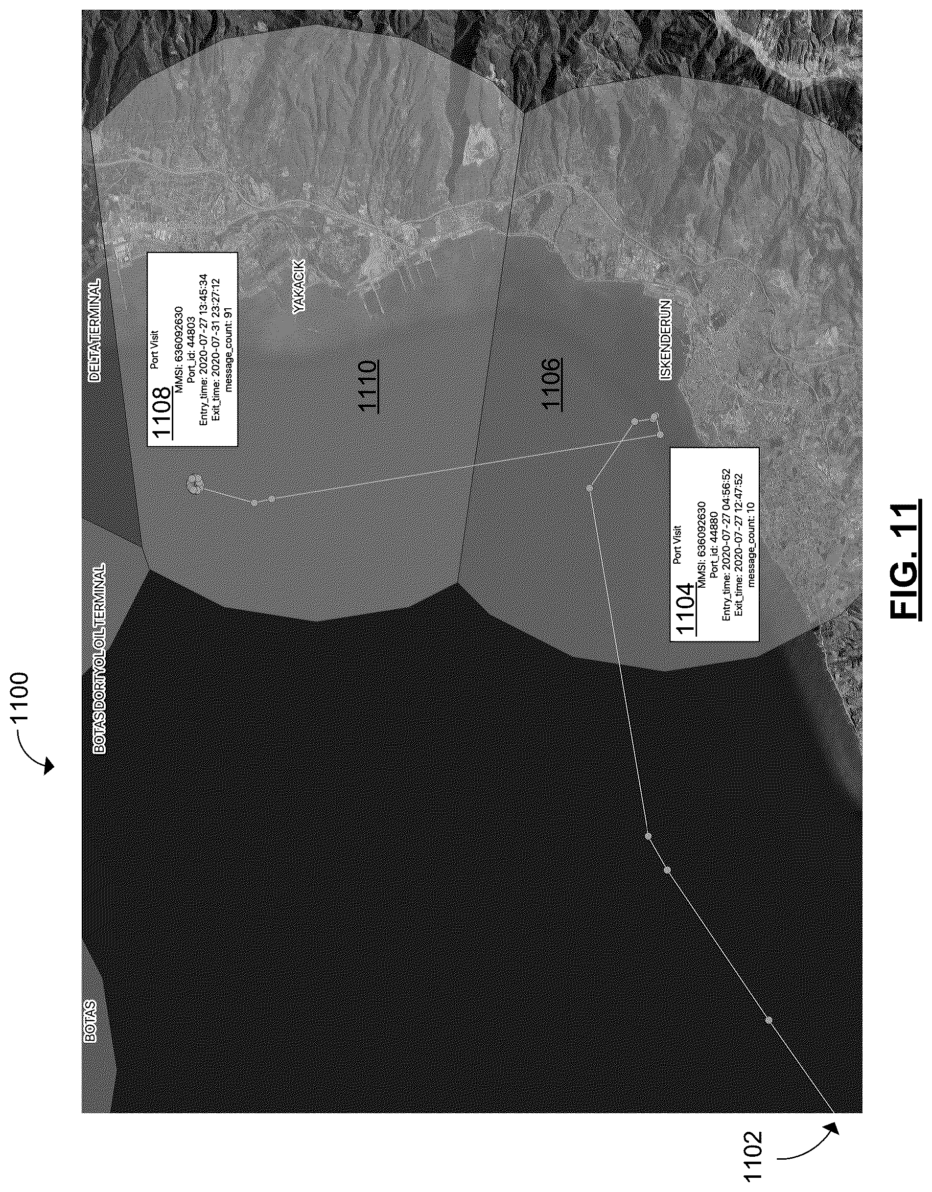 Patent US12100514 Figure 10 – System and method for vessel infectious disease importation risk assessment